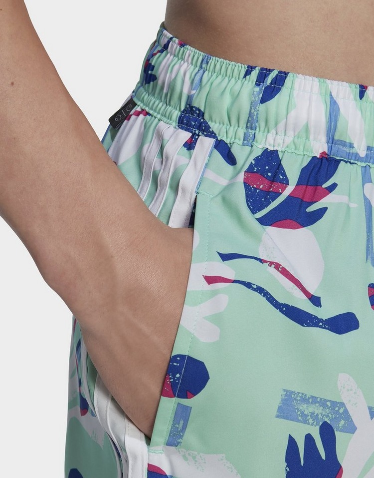 adidas Seasonal Floral CLX Very Short Length Swim Shorts