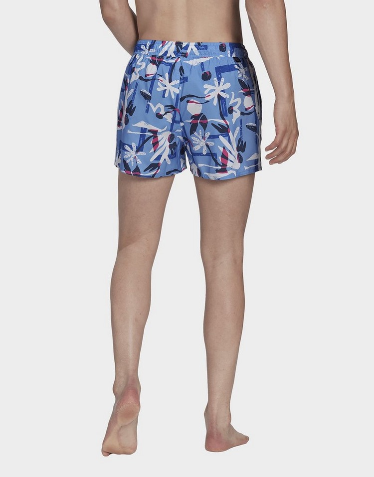 adidas Seasonal Floral CLX Very Short Length Swim Shorts