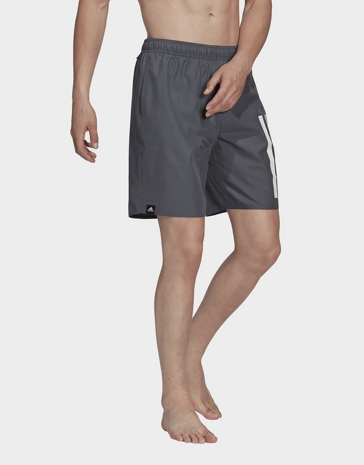 adidas Classic Length 3-Stripes Swim Shorts