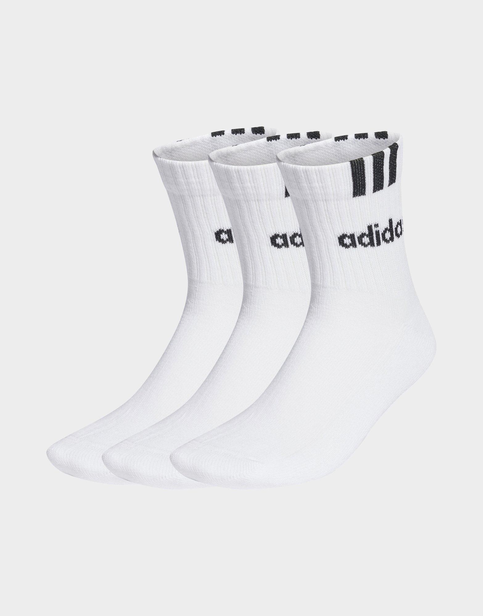adidas Calze 3-stripes Linear Half-crew Cushioned (3 Paia)