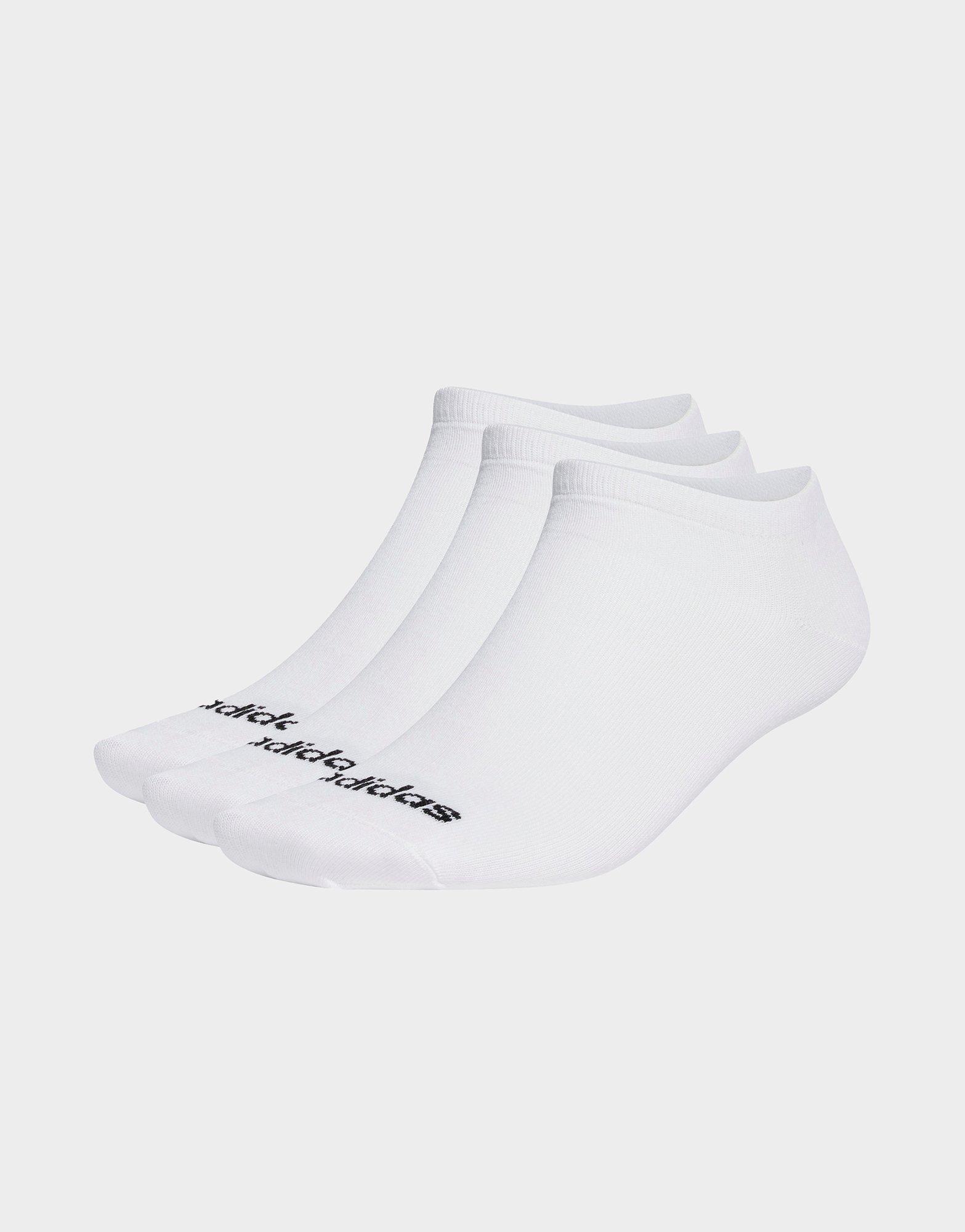 adidas Calze Sottili A Taglio Basso Lineari 3 Paia