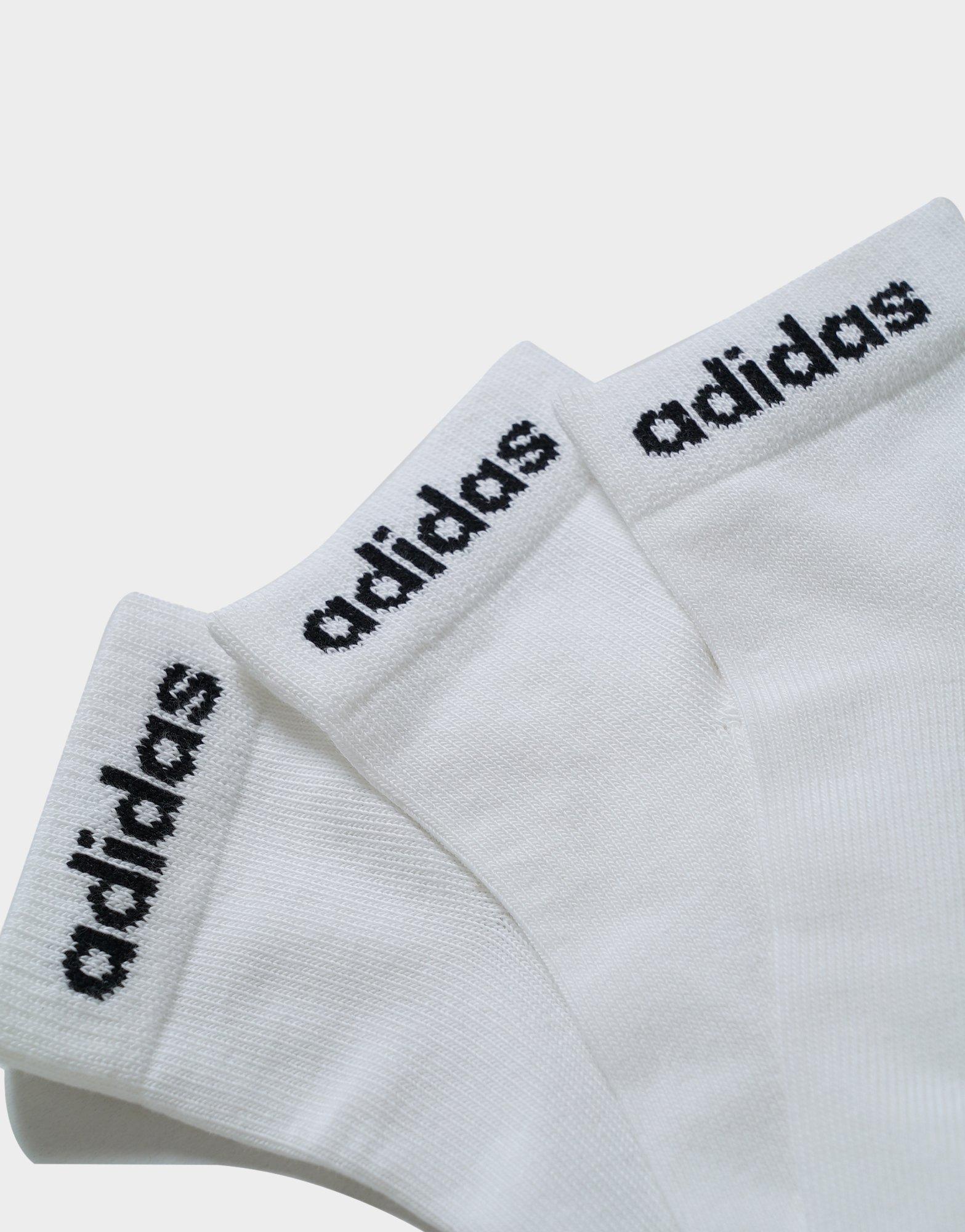 adidas Linear Gevoerde Enkelsokken 3 Paar