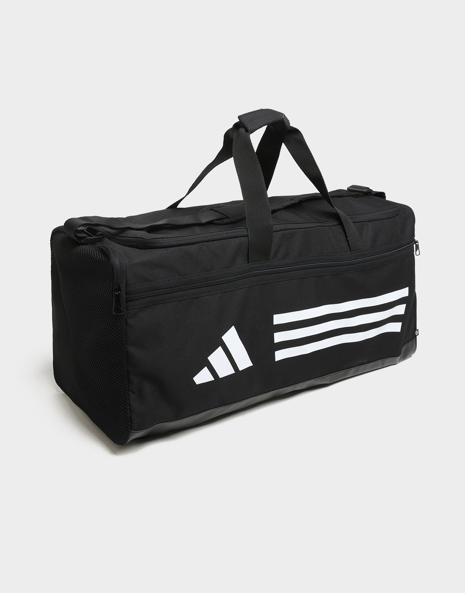 Black adidas Essentials Training Duffel Bag - JD Sports Singapore