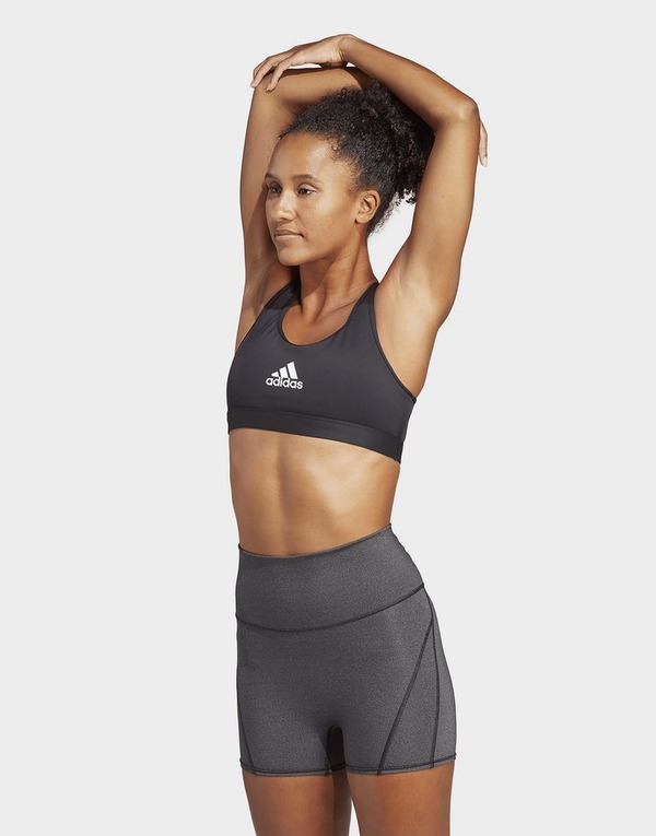 adidas Womens Powerreact Training Medium Support Bra : : Clothing,  Shoes & Accessories