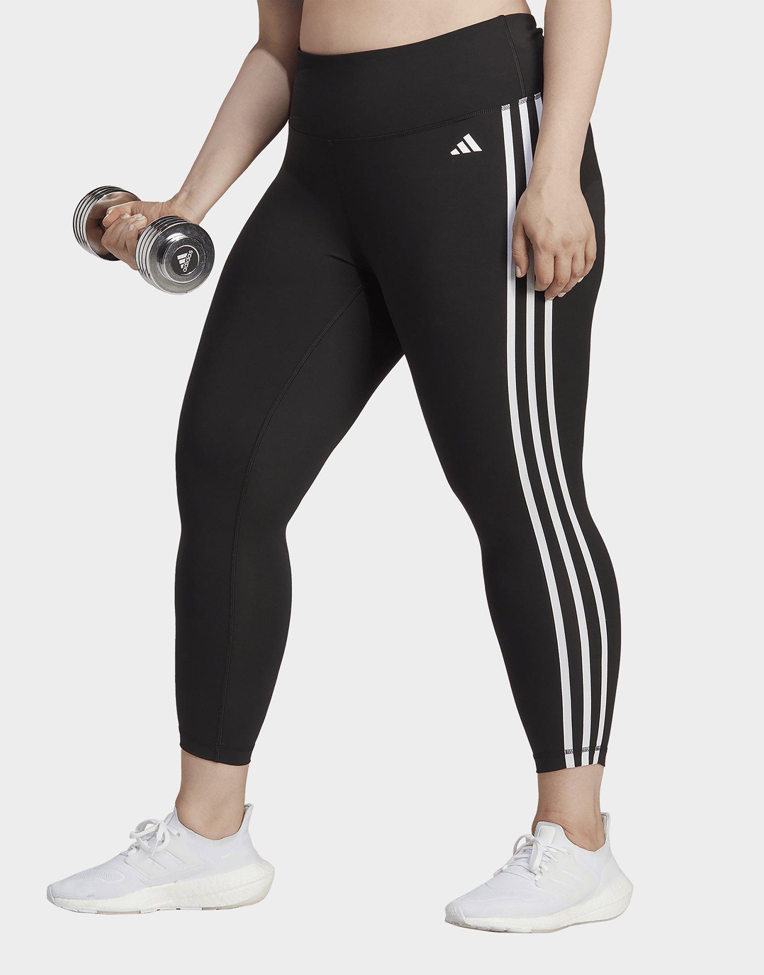 adidas Train Essentials 3-Stripes High-Waisted 7/8 Leggings - Purple |  adidas Canada