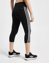adidas Train Essentials 3-Stripes High-Waisted 3/4 Legging