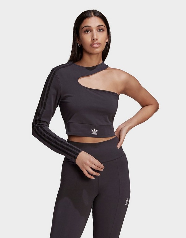 adidas Originals CROPPED Long-Sleeve Top CUT-OUT
