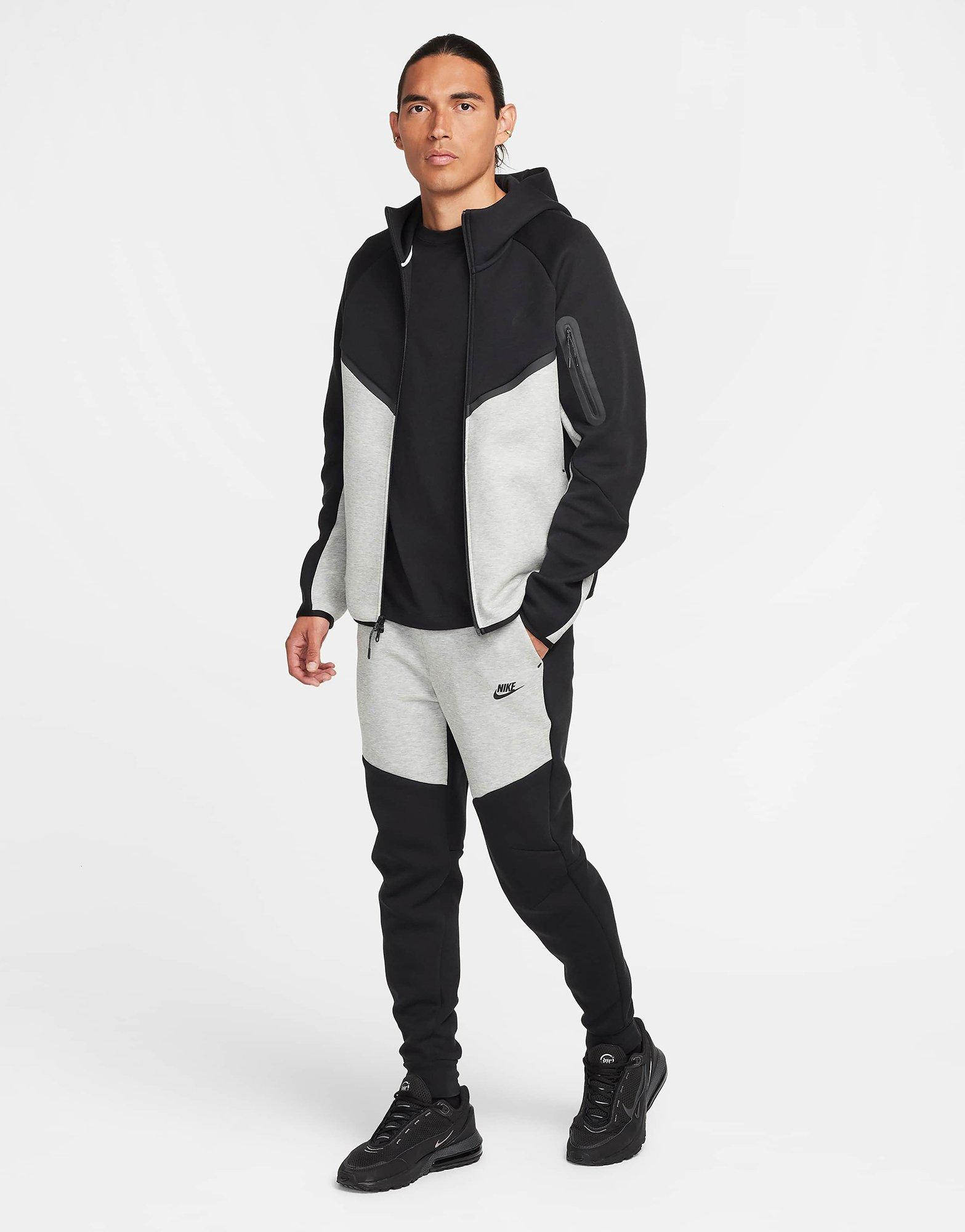 Nike Tech Windrunner herenjack van fleece met rits over de hele lengte Tech