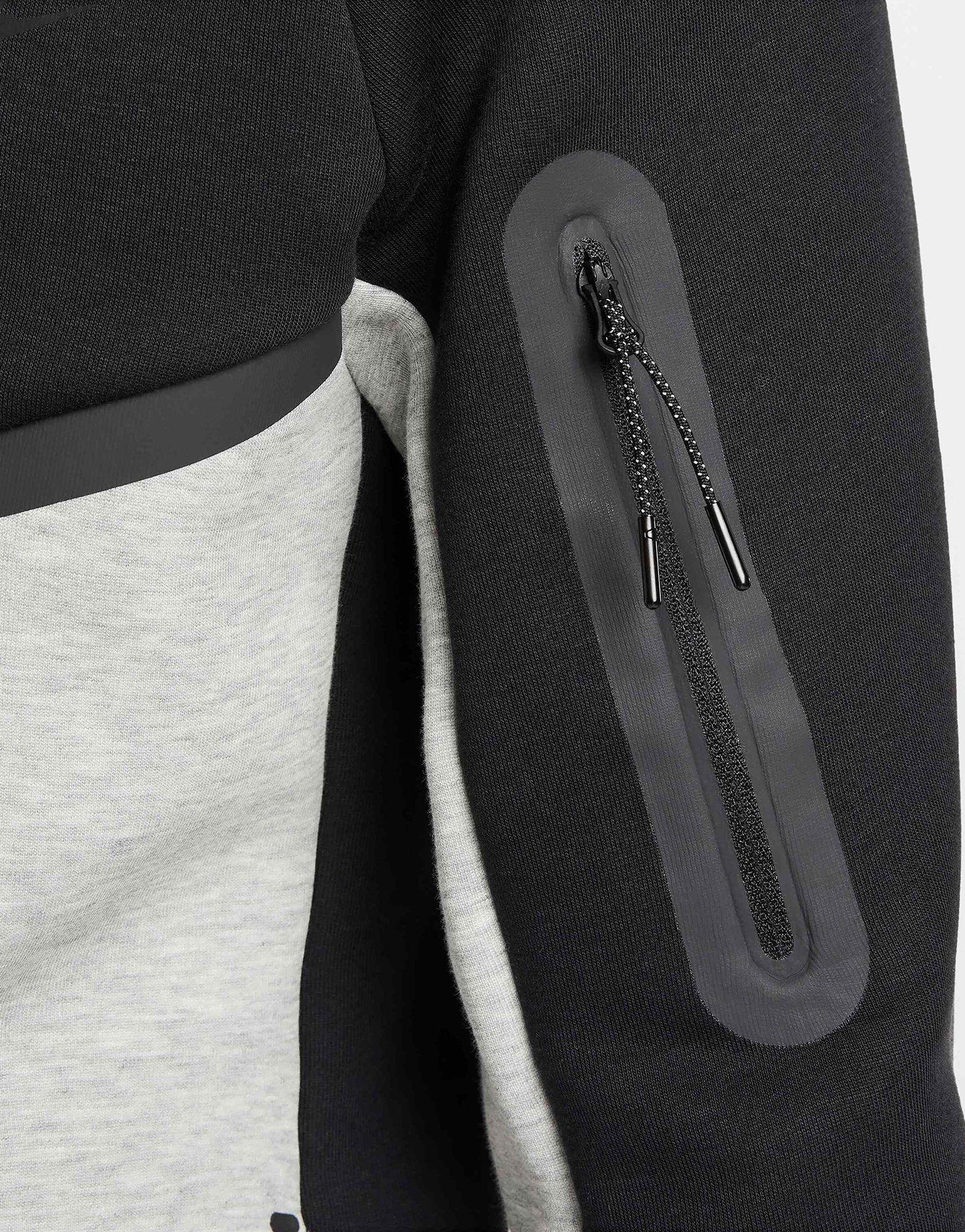 Nike Tech Windrunner herenjack van fleece met rits over de hele lengte Tech