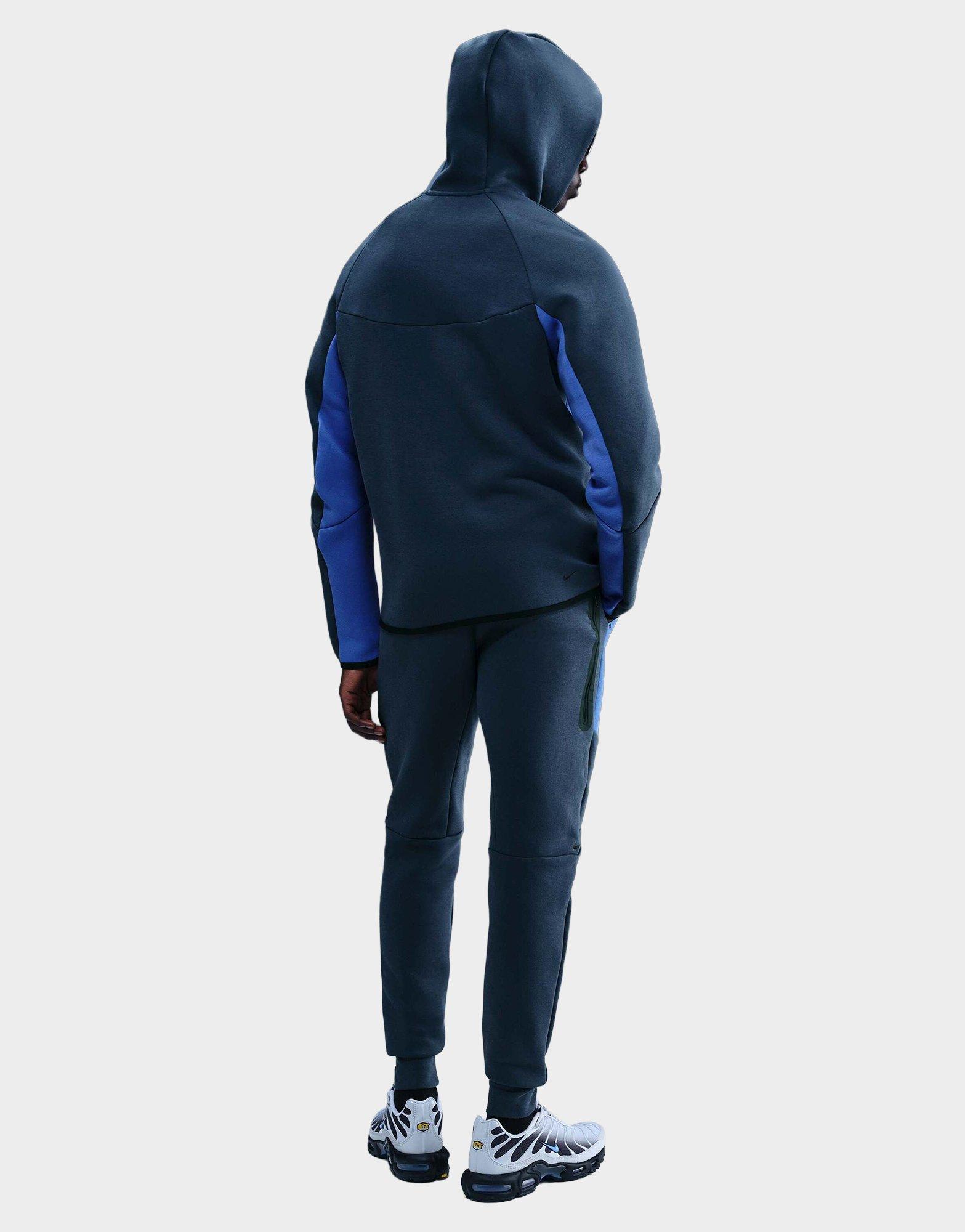 Nike Tech Windrunner herenjack van fleece met rits over de hele lengte Tech