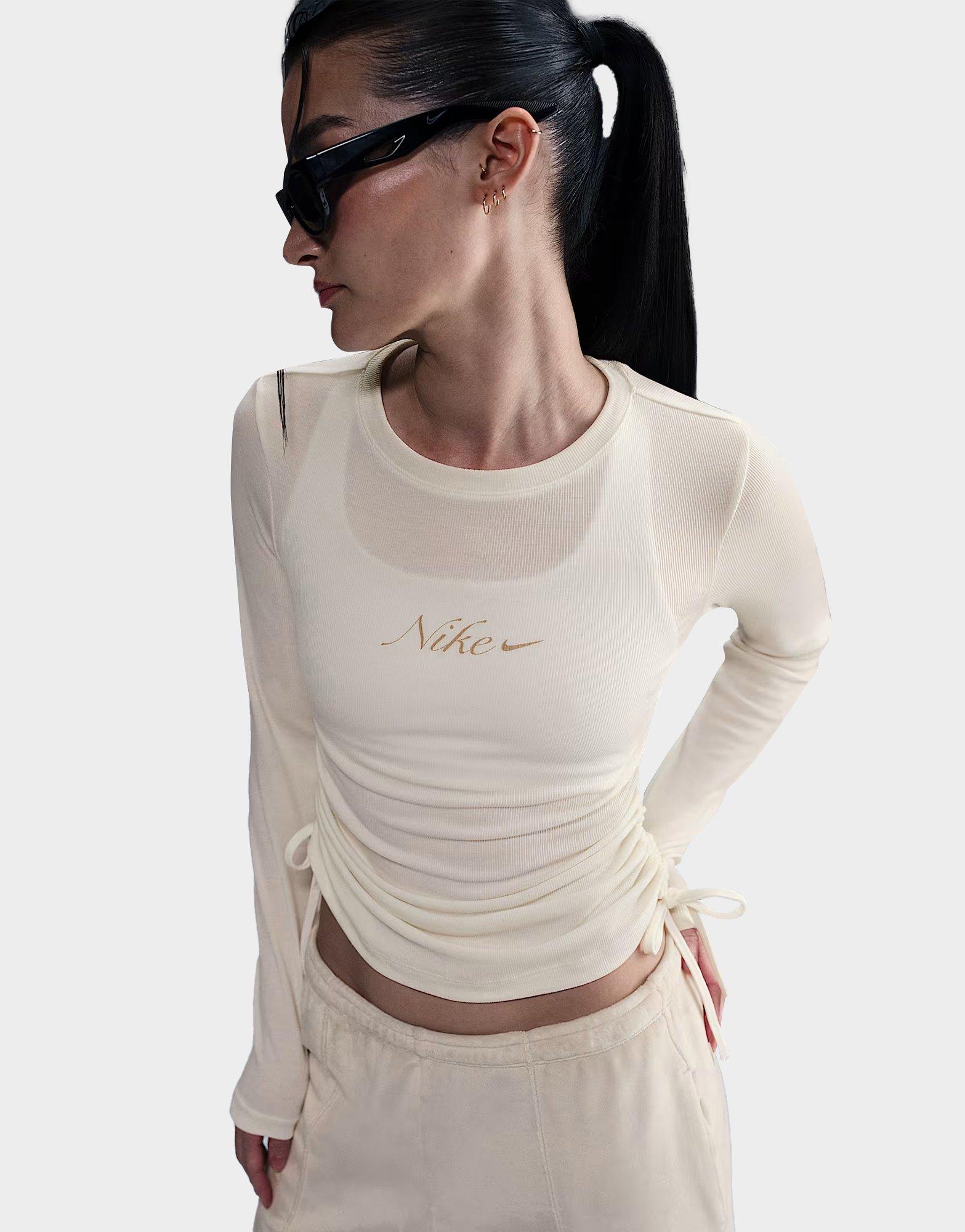 Nike Apparel Nike Long Sleeve White Women's Top Women's Long