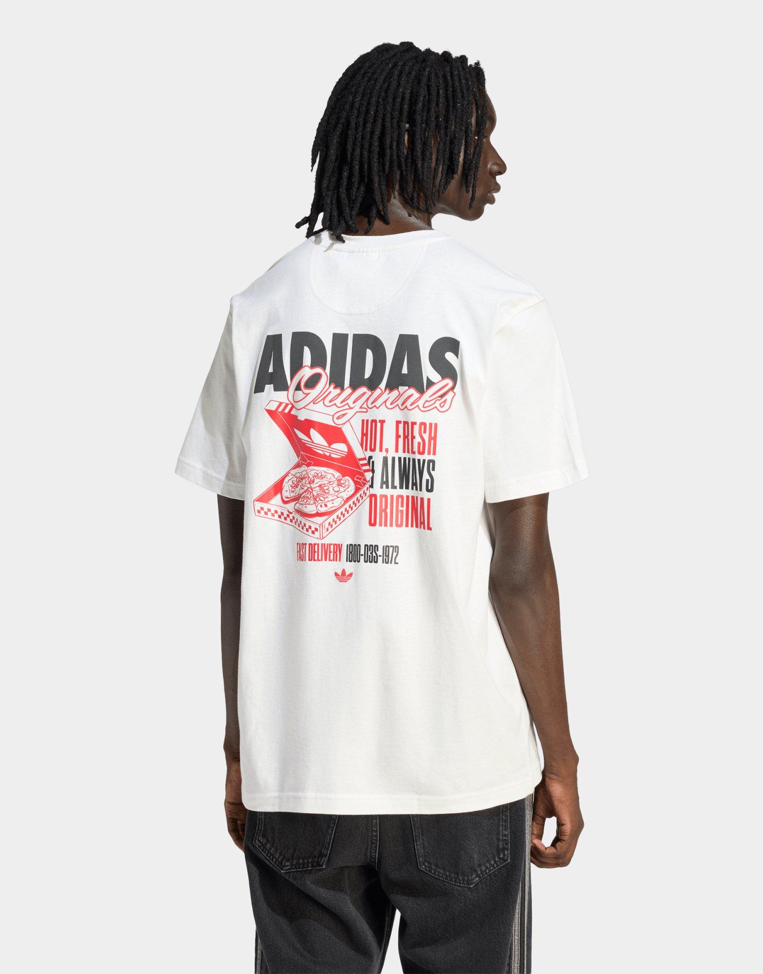 adidas NEW PIZZA BOX GRAPHIC TEE