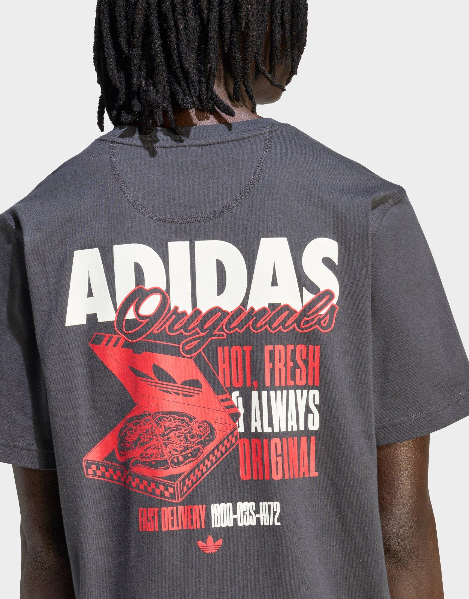adidas NEW PIZZA BOX GRAPHIC TEE