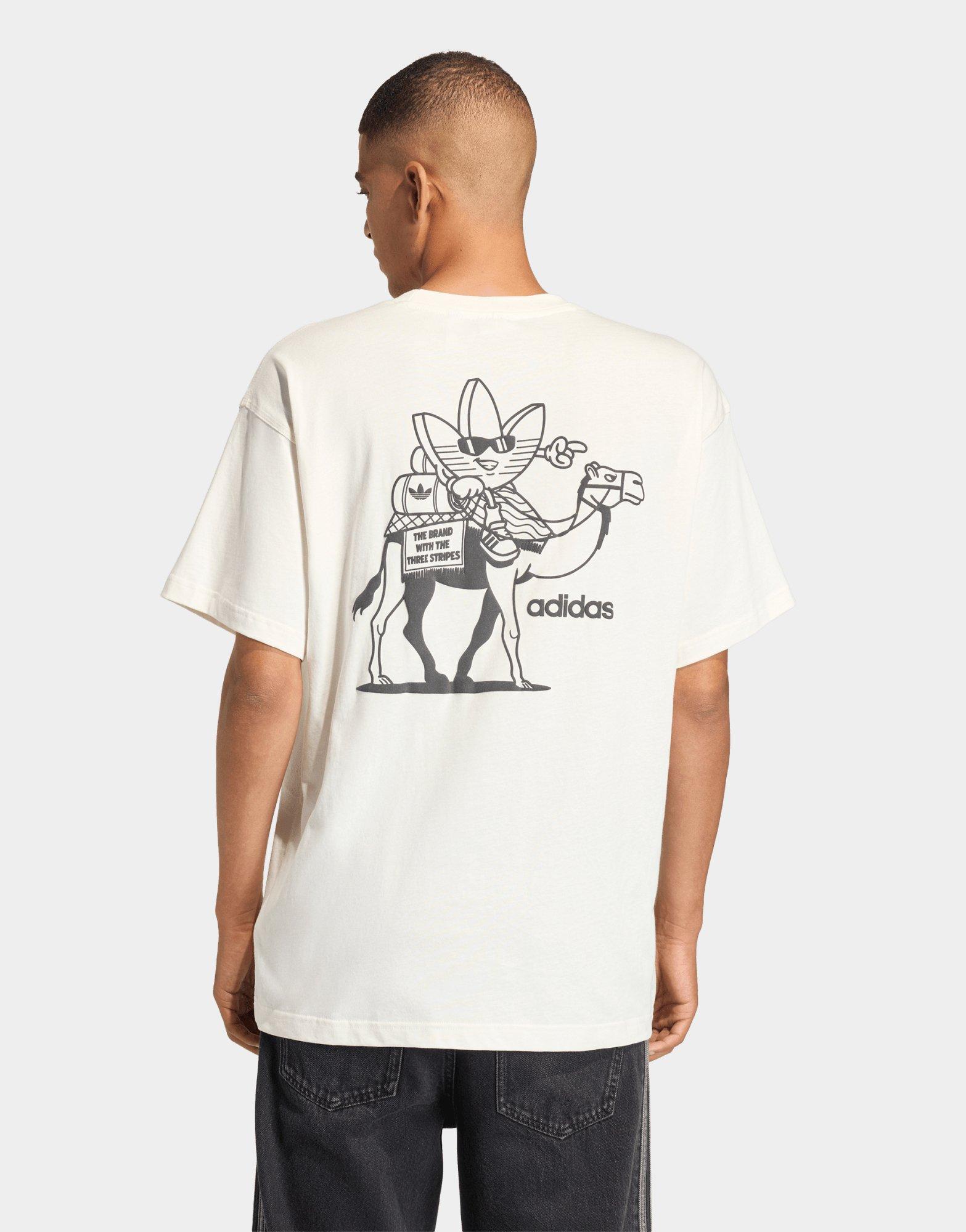 adidas CAMEL TREFFY GRAPHIC TEE