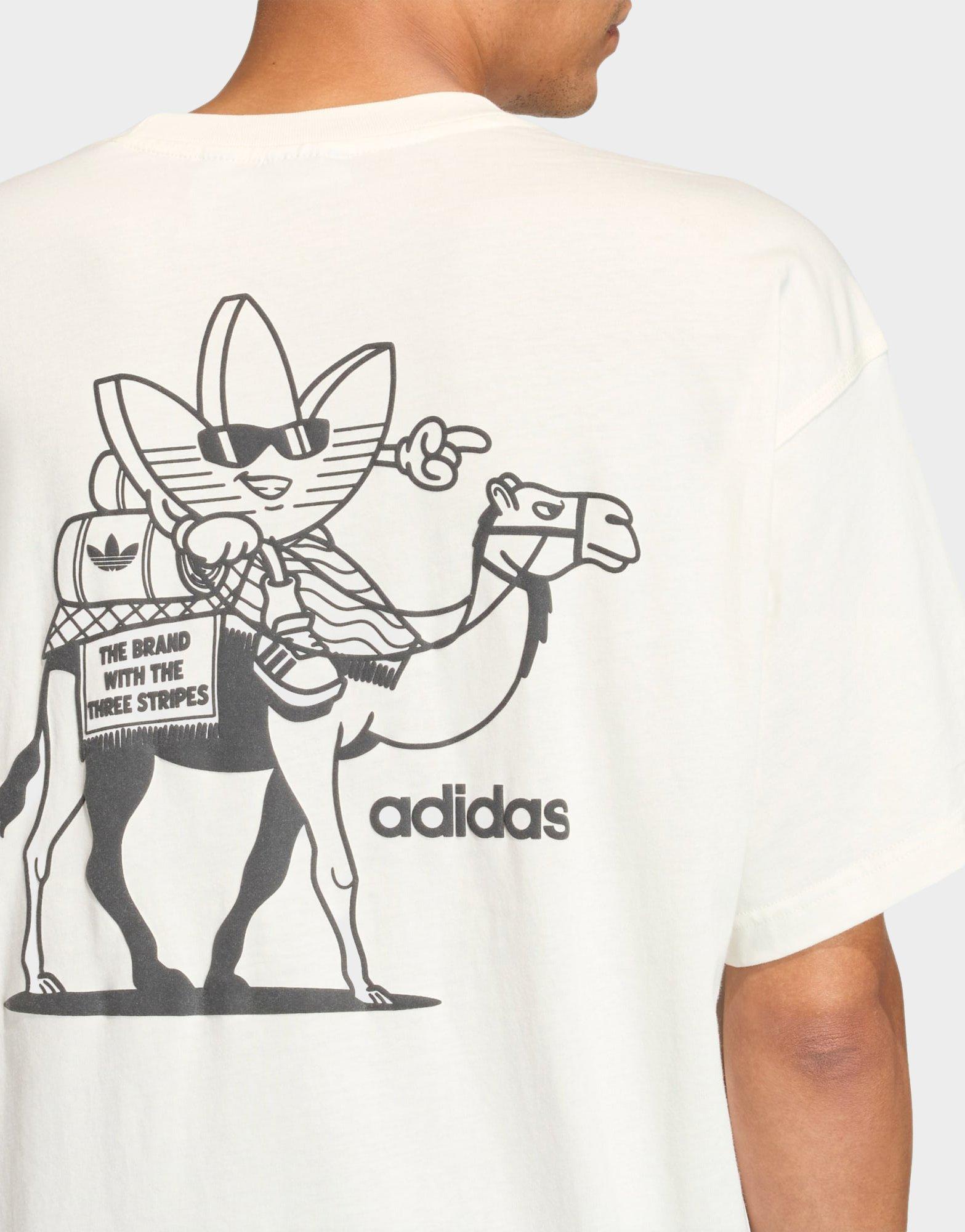 adidas CAMEL TREFFY GRAPHIC TEE