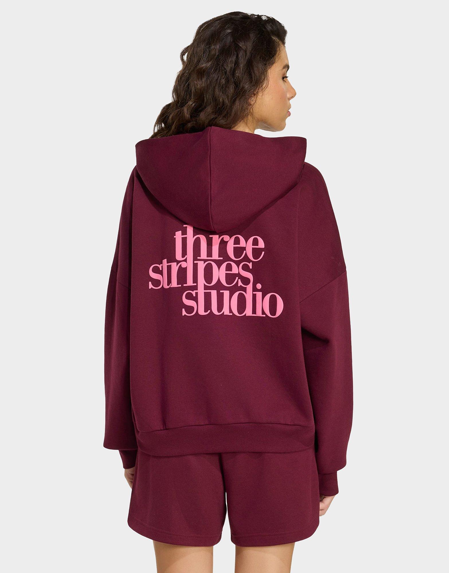 adidas 3-STREIFEN STUDIO HOODIE