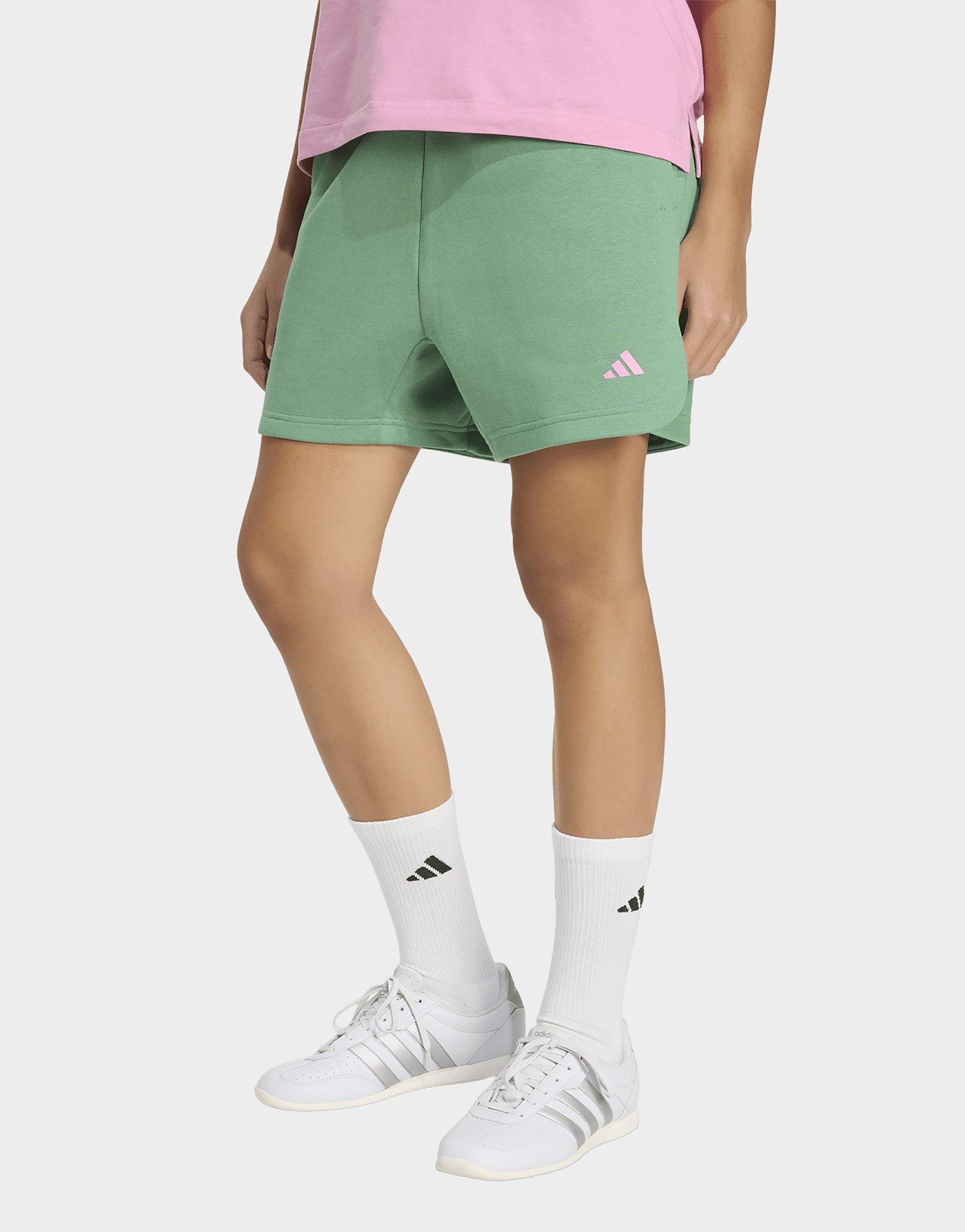 adidas Short 3 Stripes Studio Fleece Loose