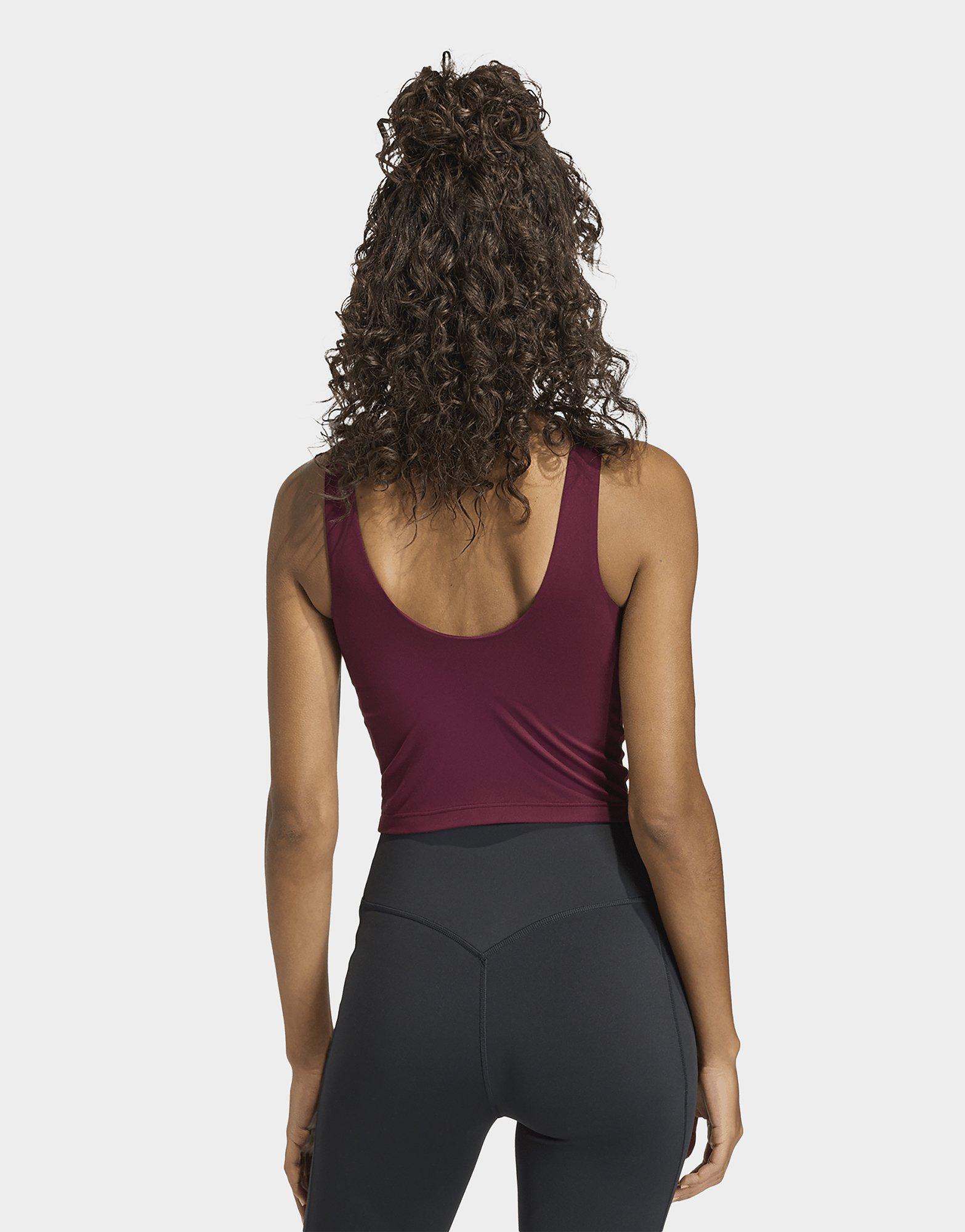 adidas 3 Stripes Studio All Me Light Support Tank