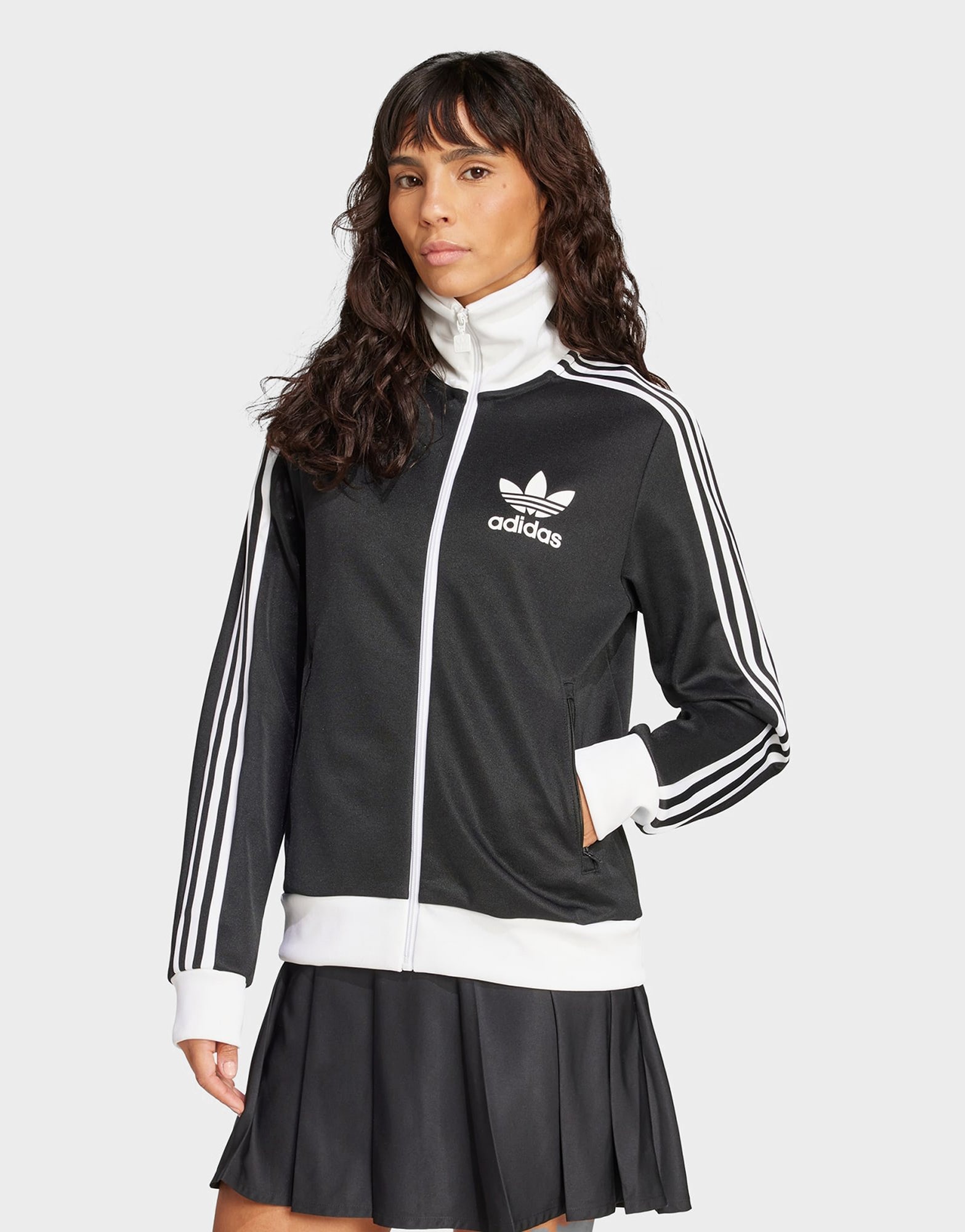 Black adidas Originals Beckenbauer Track Top | JD Sports UK