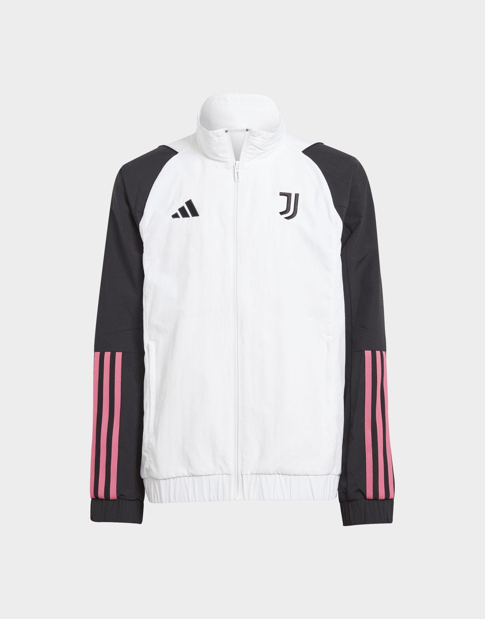 White adidas Juventus Tiro 23 Presentation Jacket Kids JD Sports UK