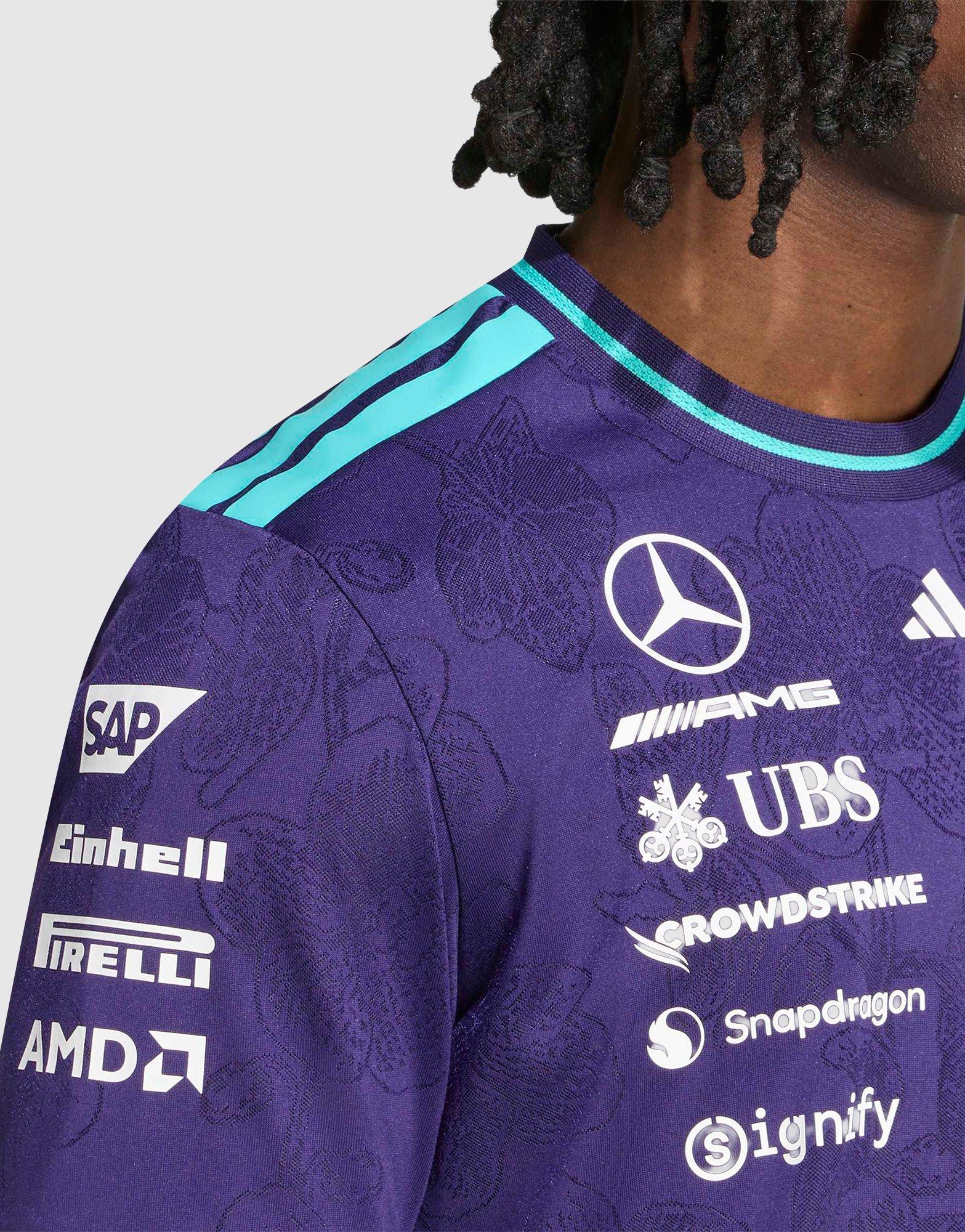 adidas Camiseta De Piloto Flor De Vanda Mercedes - Amg Petronas Formula 1 Team Vanda Bloom Authentic
