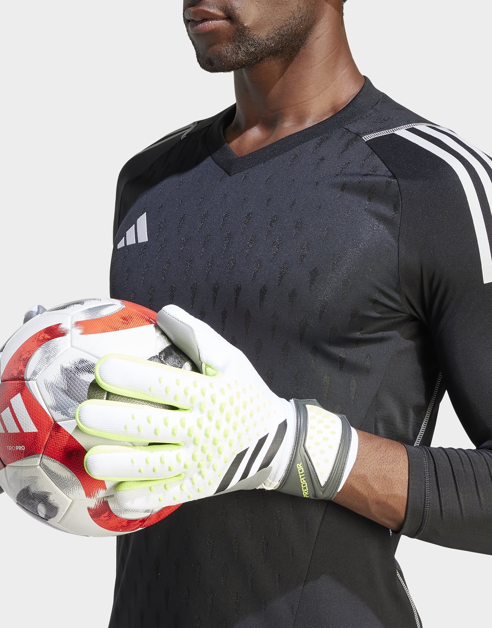 White adidas Predator League Goalkeeper Gloves JD Sports UK