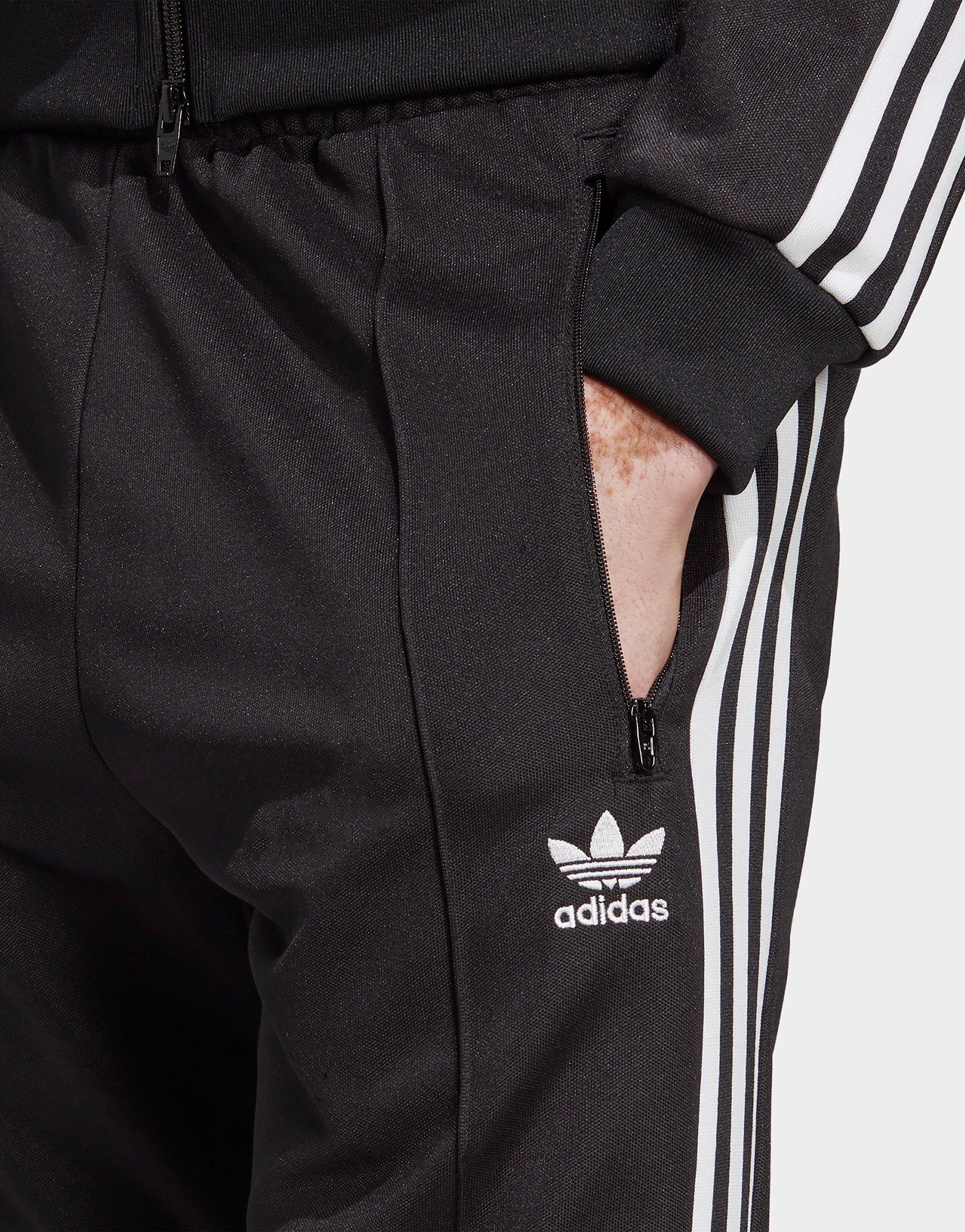 Black adidas Adicolor Classics Beckenbauer Track Pants | JD Sports UK