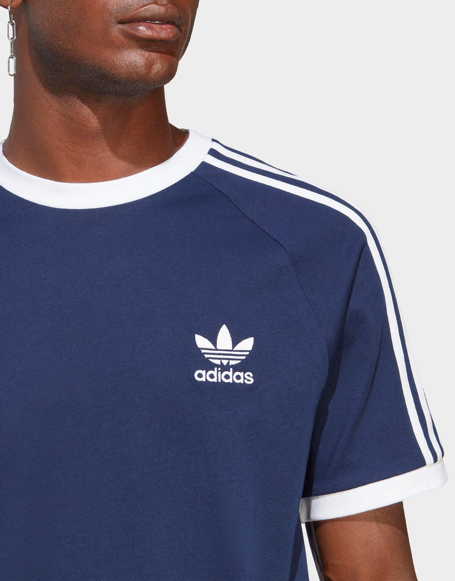 Adidas original 3 sales stripe california t shirt