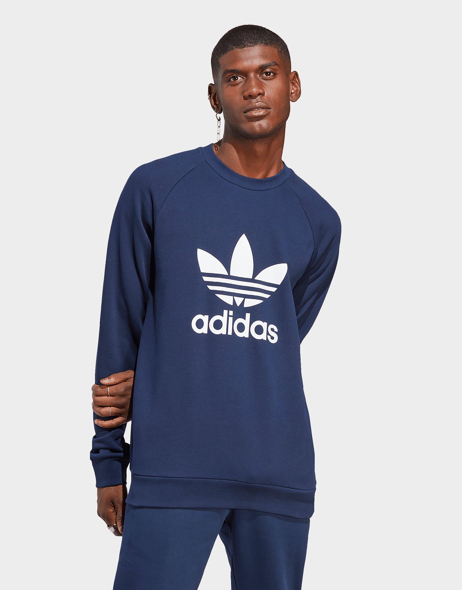 adidas crewneck trefoil