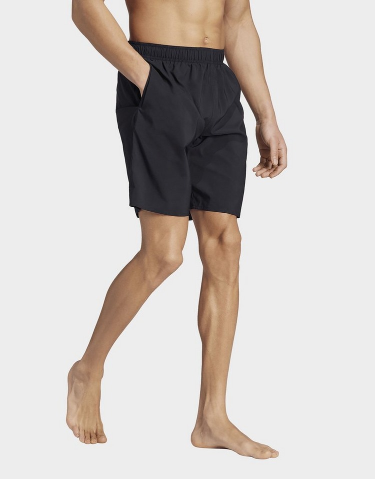 adidas Solid CLX Classic-Length Swim Shorts