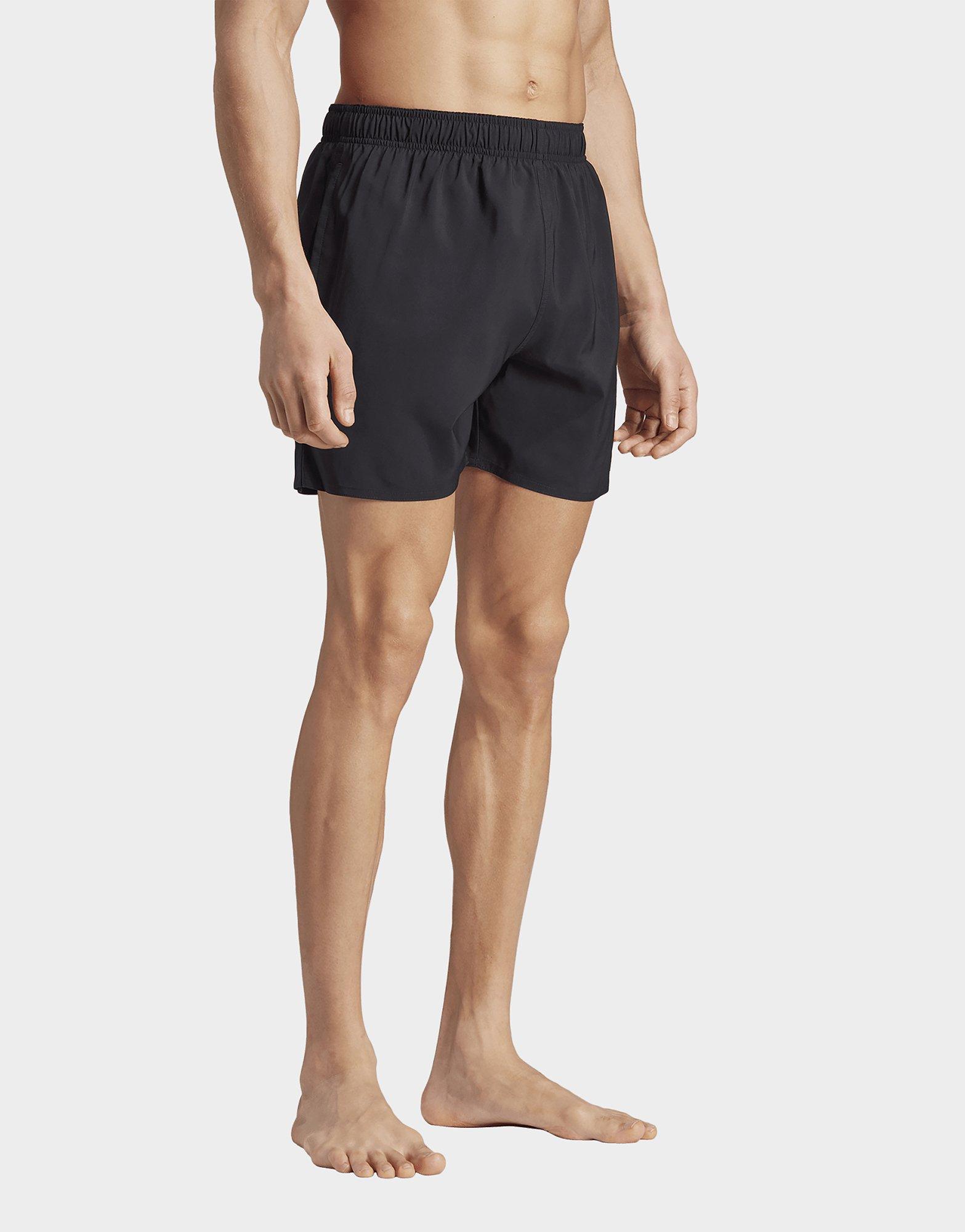 adidas Solid CLX Short-Length Swim Shorts