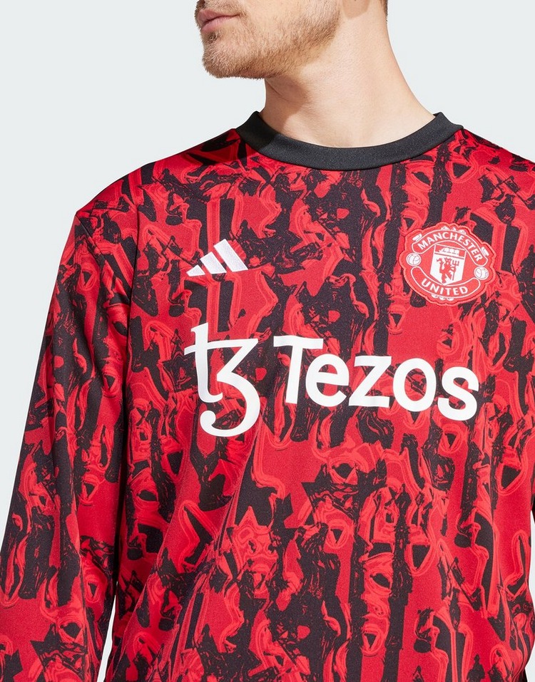 adidas Manchester United Pre-Match Warm Top