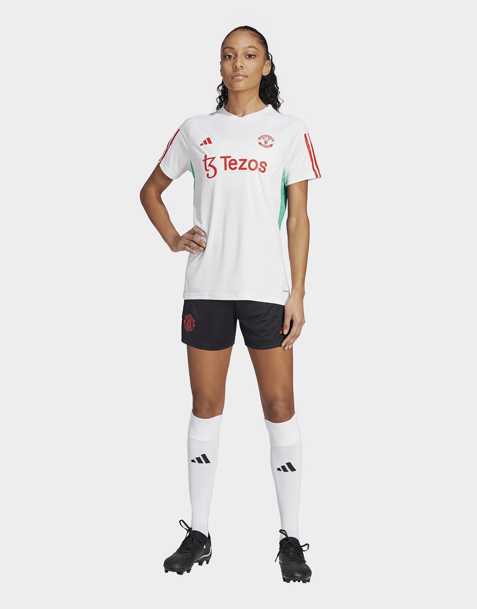 White adidas Manchester United Tiro 23 Training Jersey | JD Sports UK