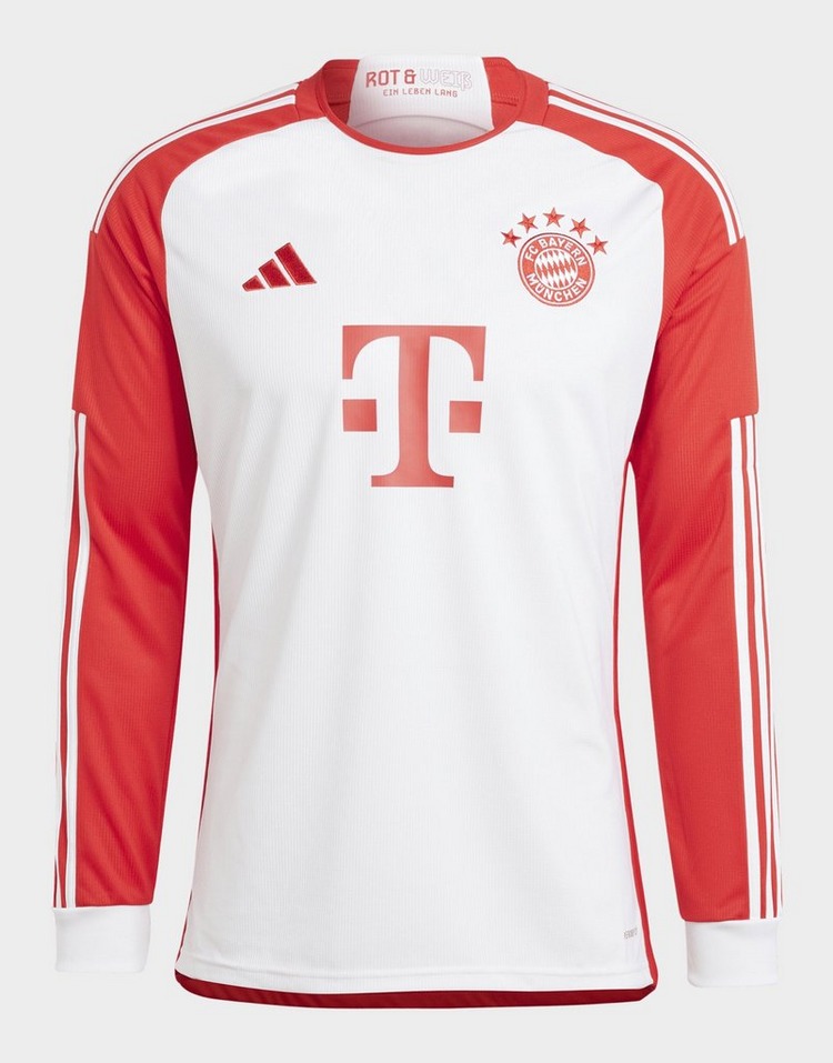 adidas FC Bayern München 23/24 Long Sleeve Kids Heimtrikot
