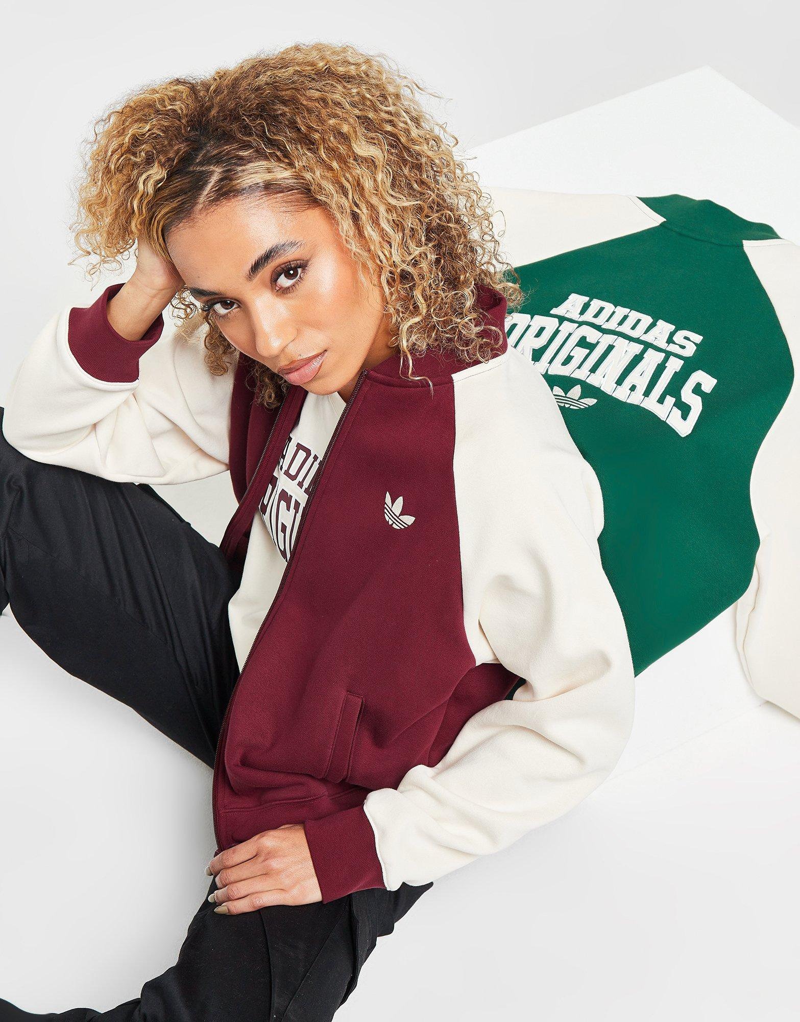 Red adidas Originals Varsity Bomber Jacket Women's | JD Sports Malaysia