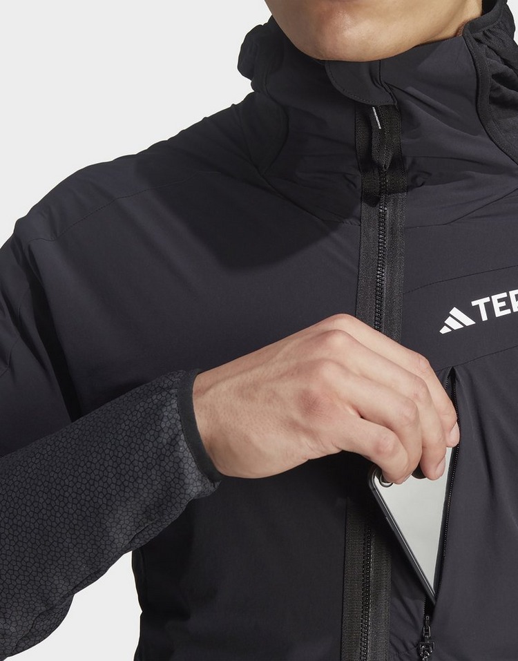 adidas Terrex Techrock Hooded Wind Fleece Jacket