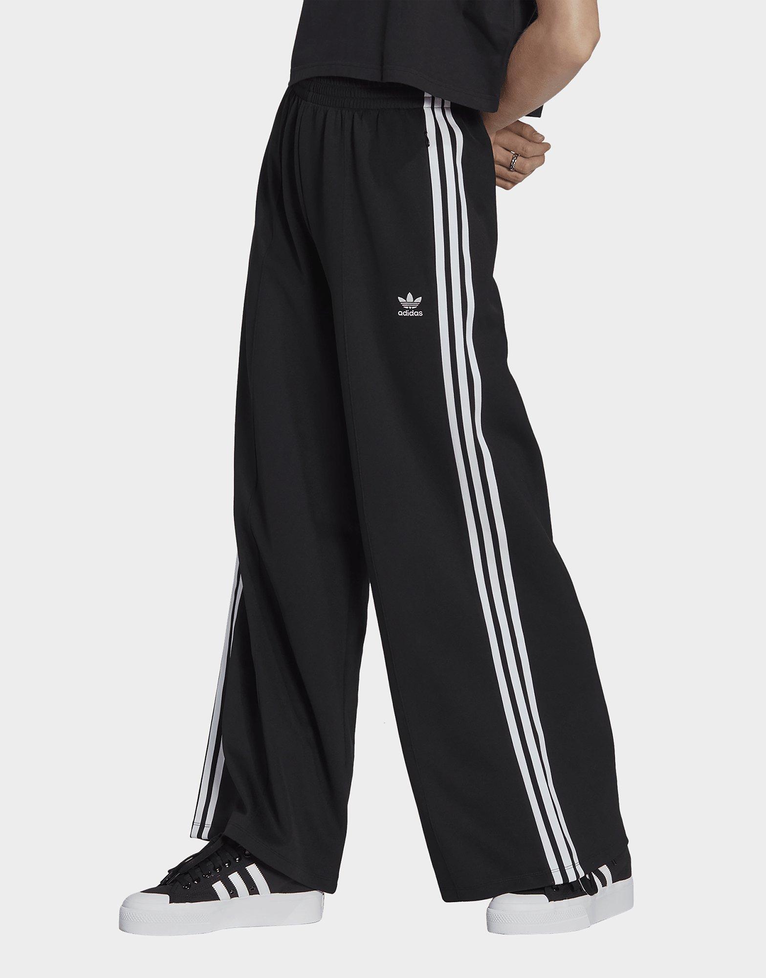 Black adidas Originals Adicolor Classics Wide Leg Joggers | JD