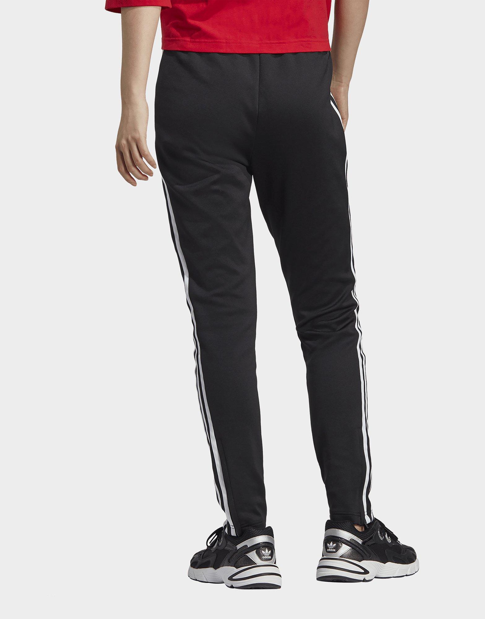 Adidas womens sst on sale track pant black