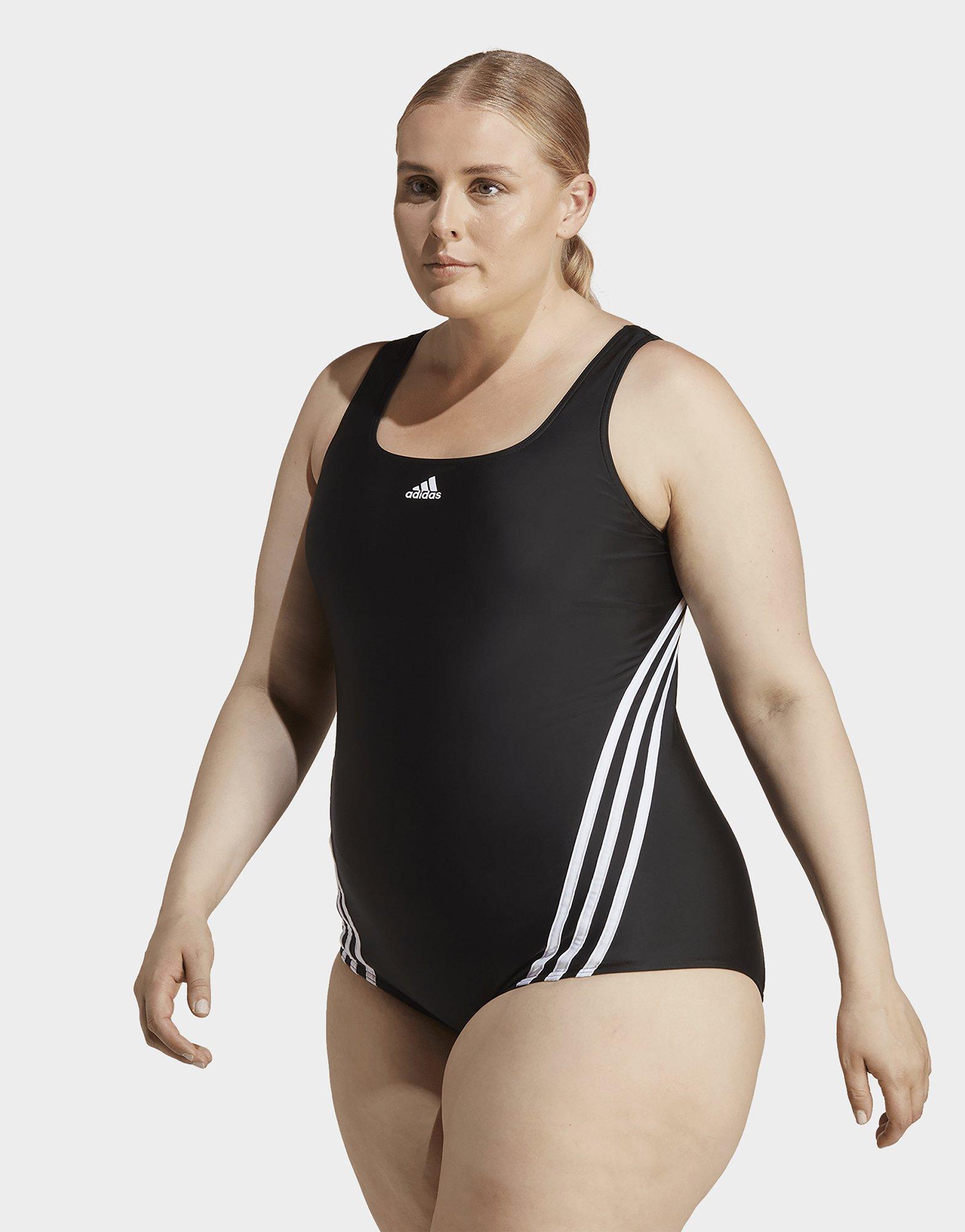 adidas 3-Streifen Badeanzug – Große Größen JD Deutschland