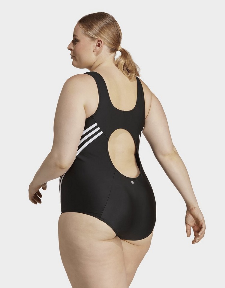 adidas 3-Stripes Swim Suit (Plus Size)