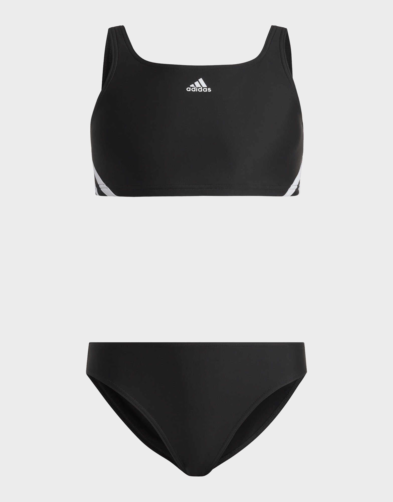 Black adidas 3-Stripes Bikini | JD Sports UK