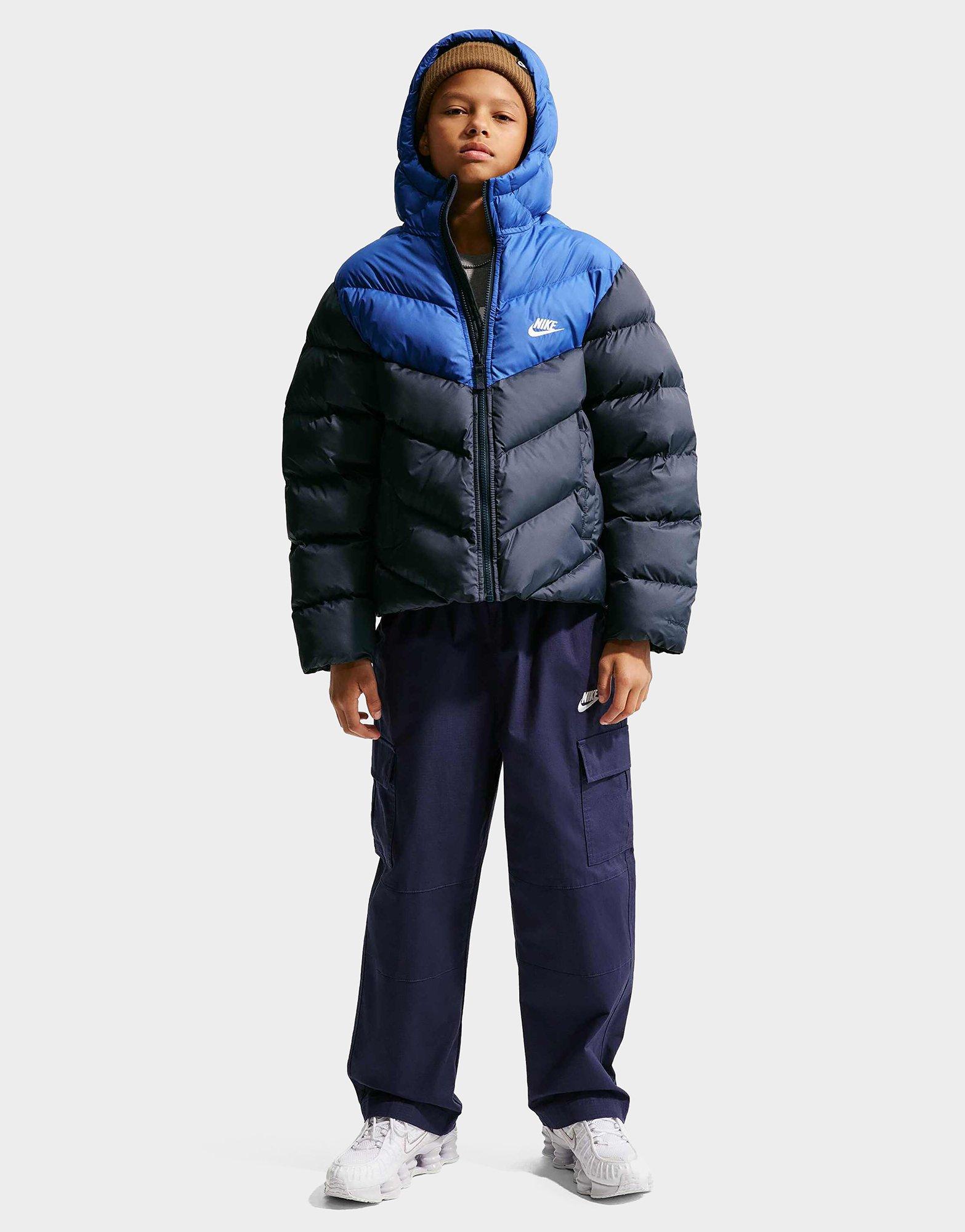 Nike Gewatteerd Therma-FIT jack met ruime pasvorm voor kids Sportswear All Day Play