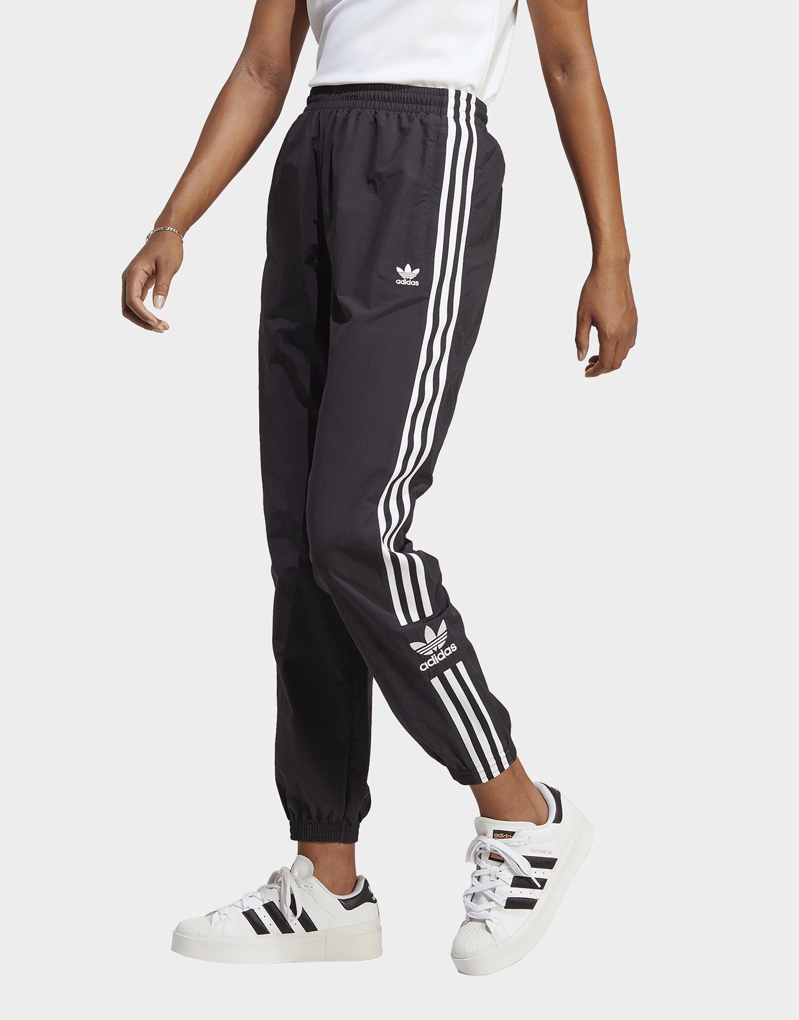 Adidas Originals Adicolor Locked Up Logo Leggings In Black for Women