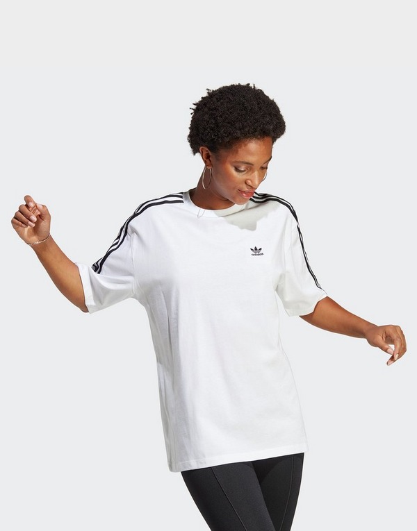 White adidas Adicolor Classics T-Shirt Singapore JD - Oversized Sports