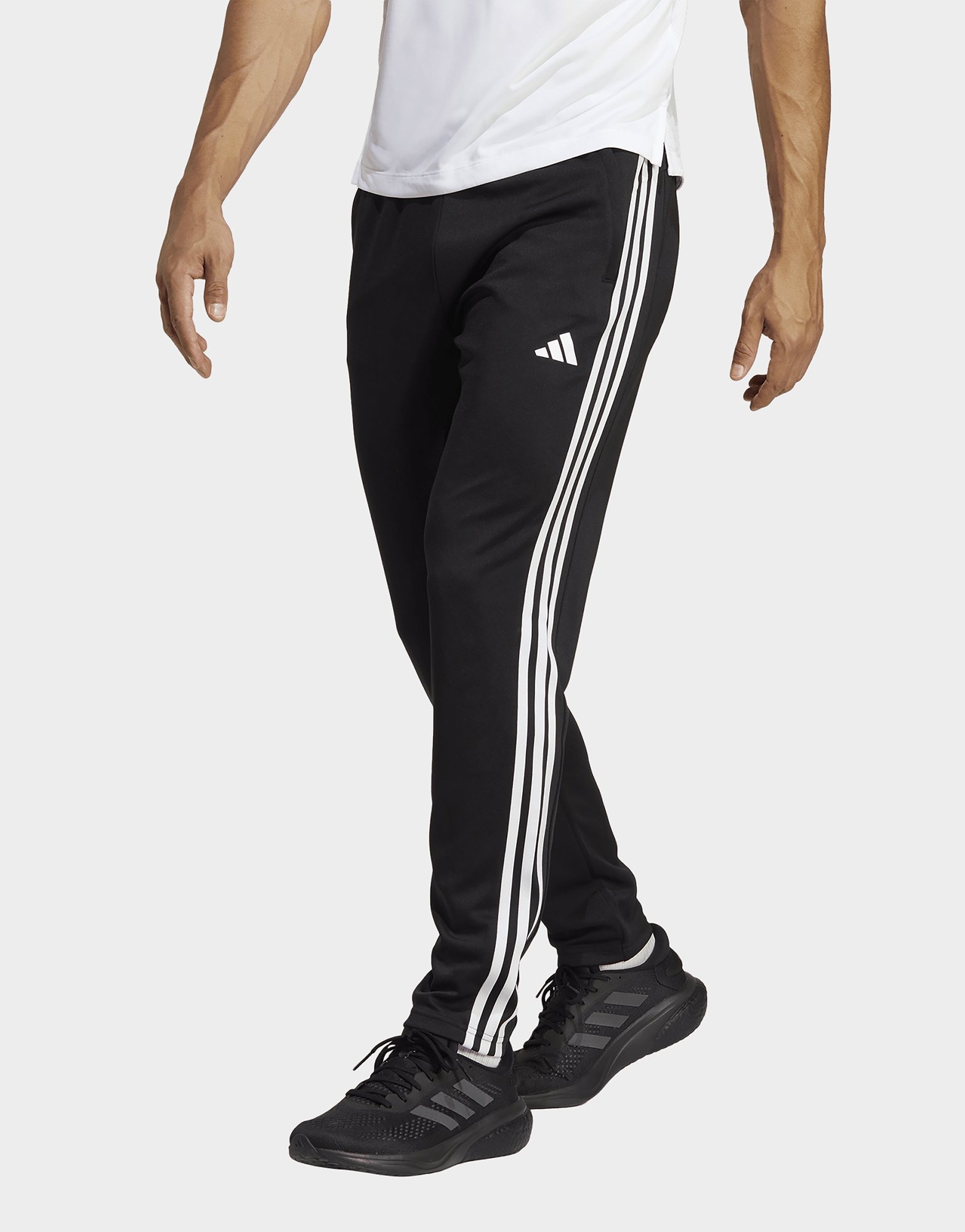 adidas Train Essentials 3 Streifen Trainingshose Schwarz JD Sports Deutschland