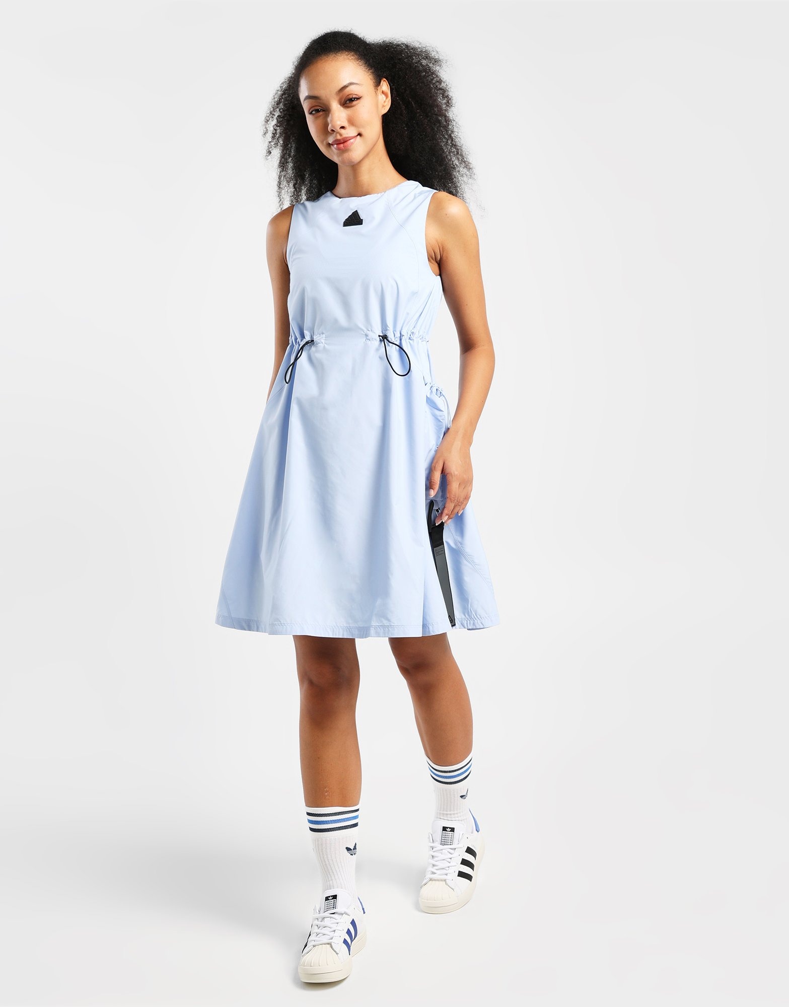 Blue adidas City Escape Dress | JD Sports UK