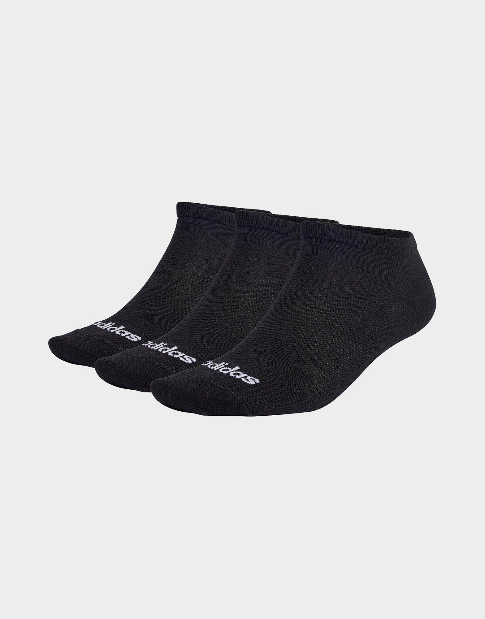 adidas Calze Sottili A Taglio Basso Lineari 3 Paia