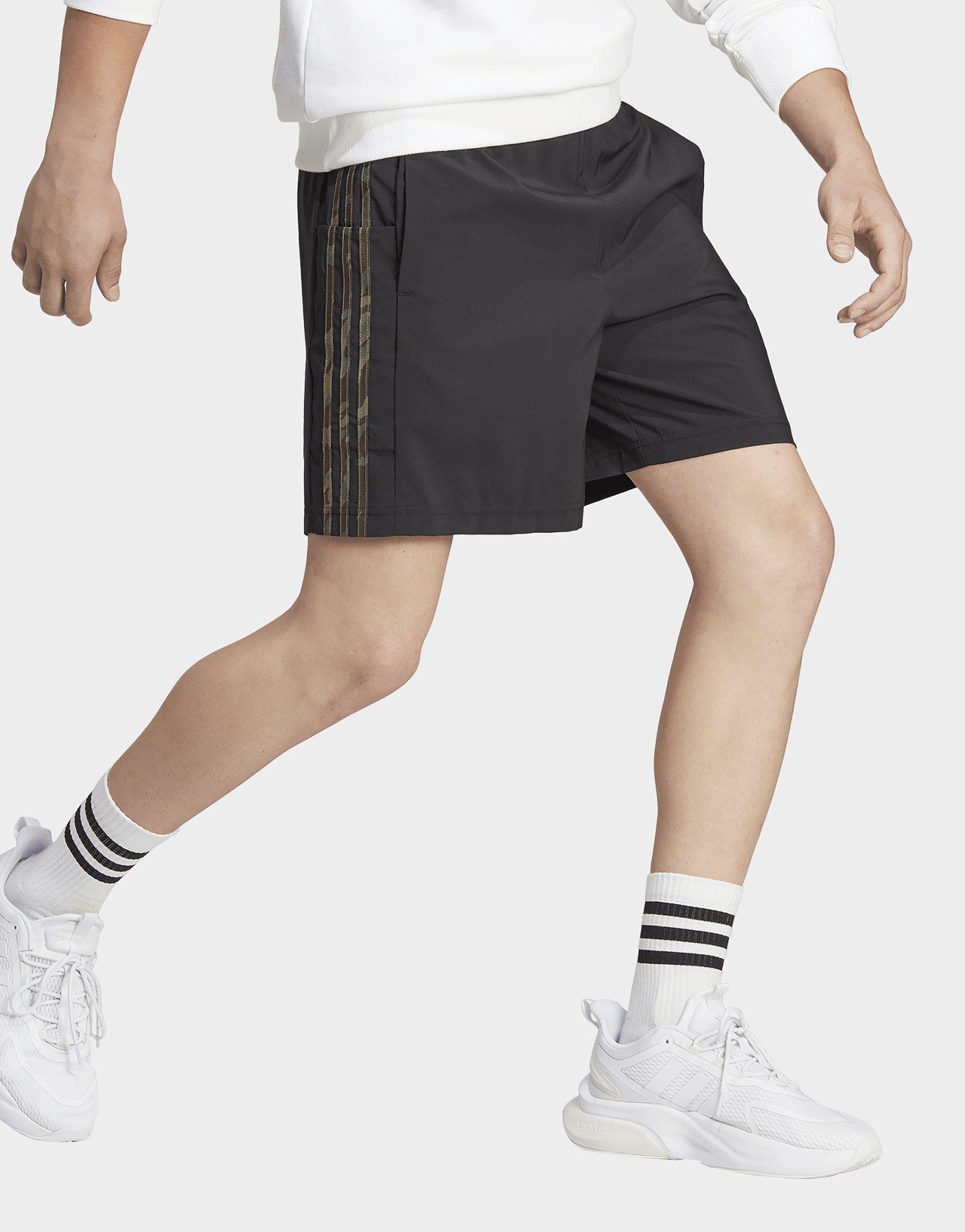 adidas AEROREADY Essentials Chelsea 3-Stripes Shorts - Black | adidas Canada