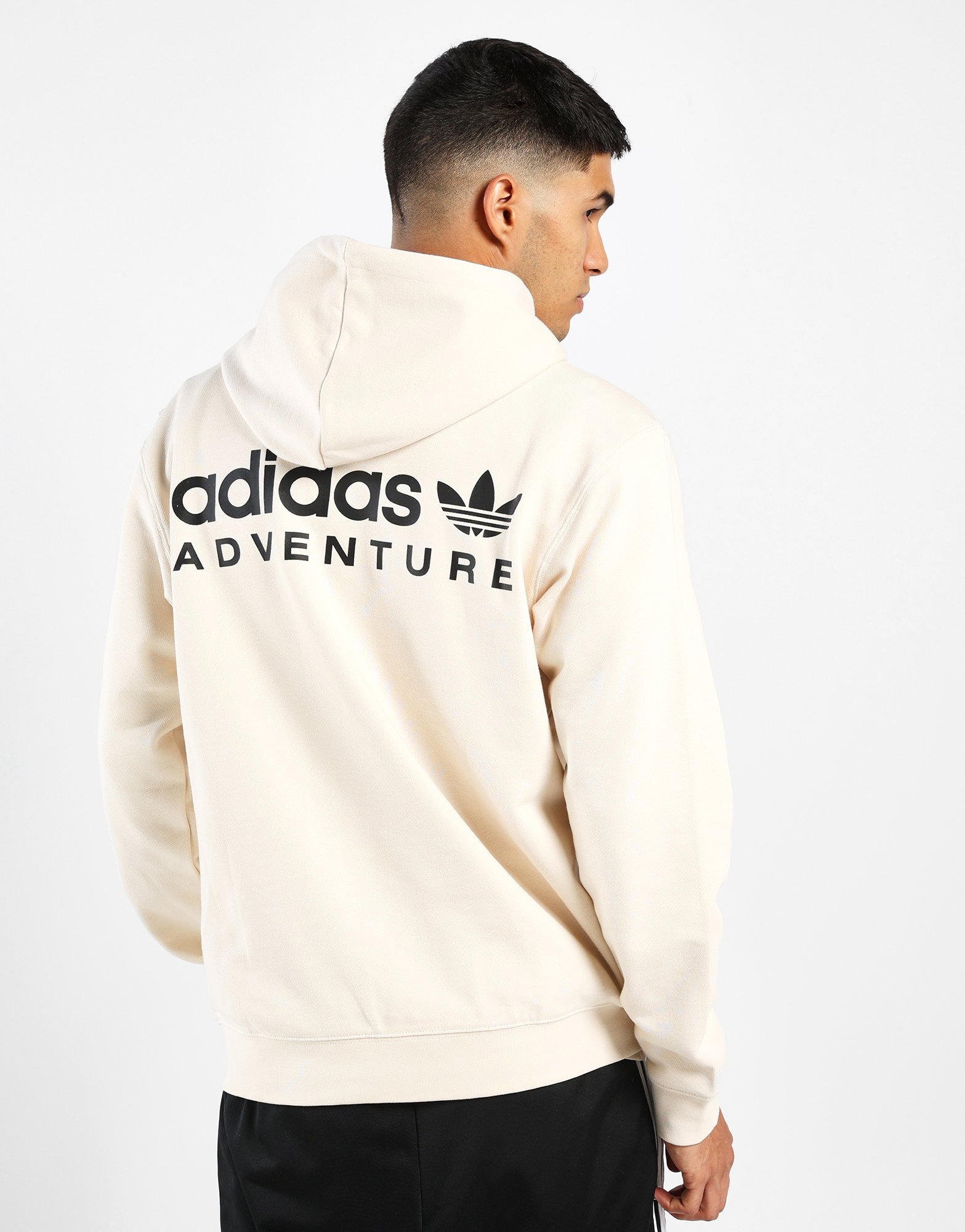 Beige adidas hotsell hoodie mens