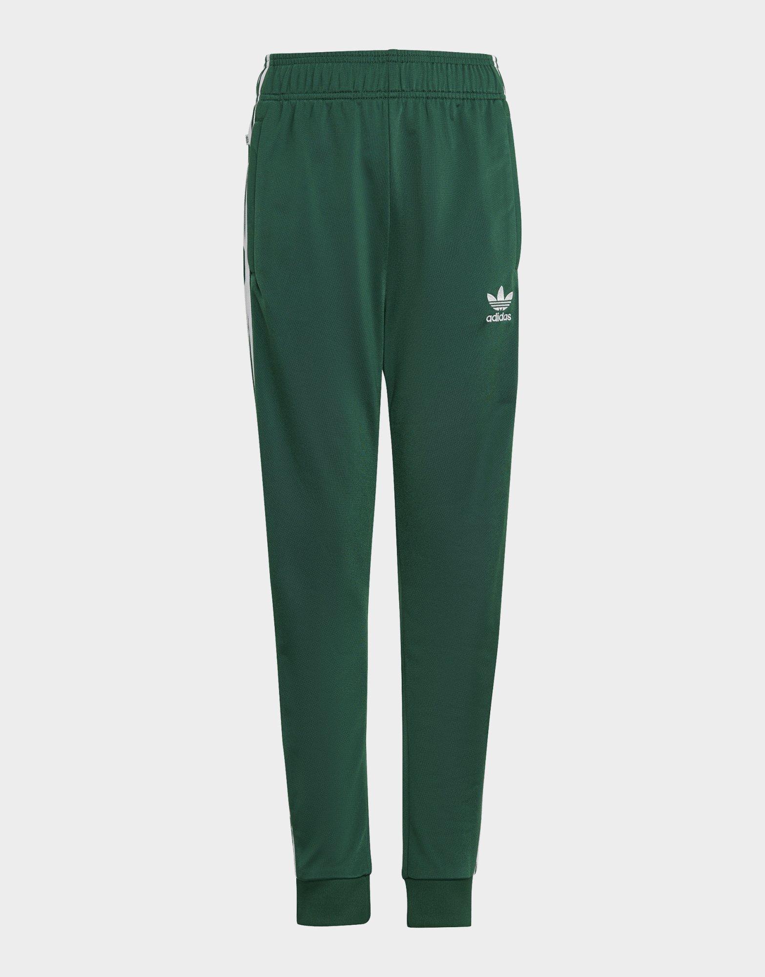 Green adidas Originals Adicolor SST Track Pants